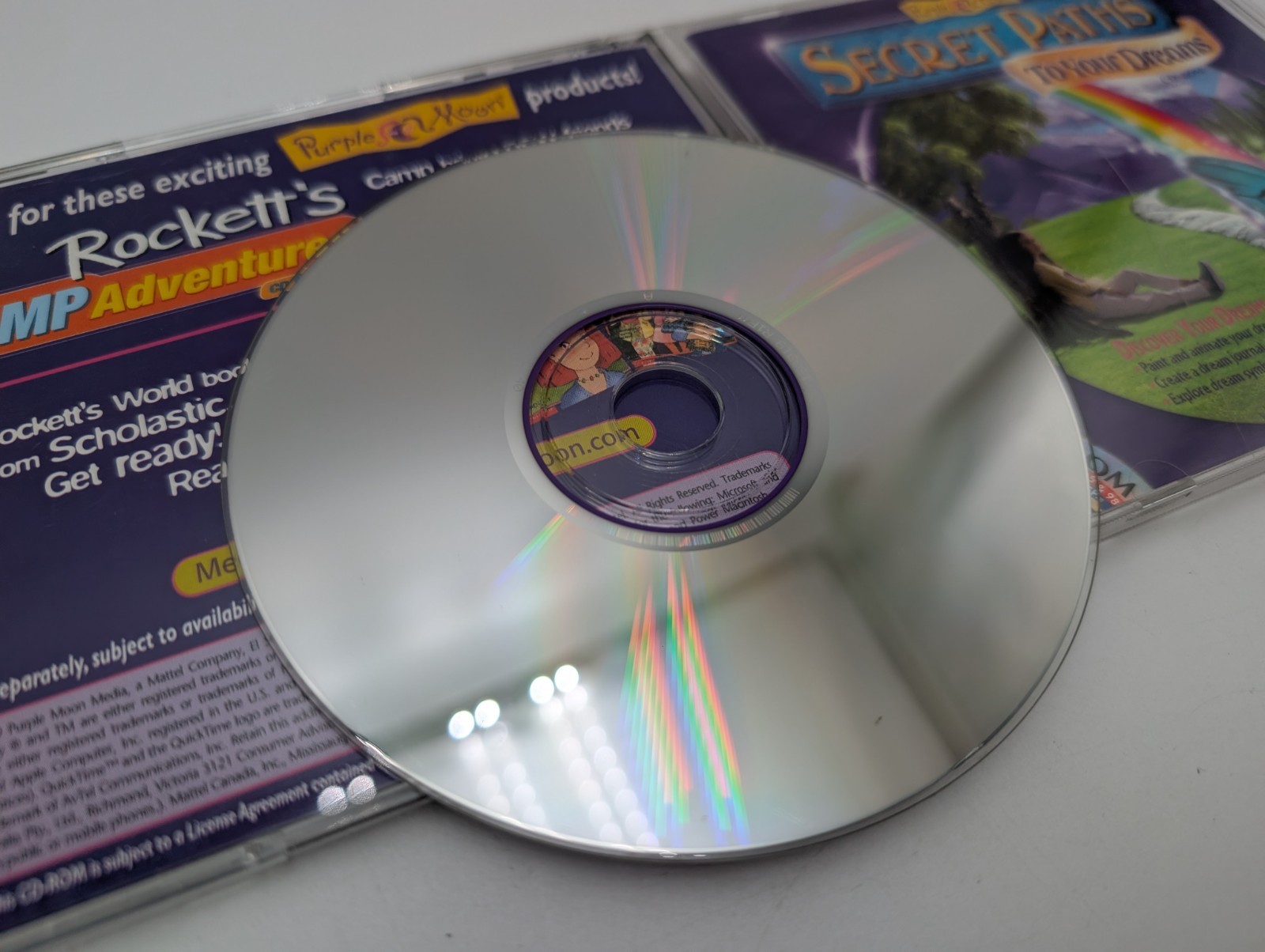 Purple Moon: Secret Paths — To Your Dreams (Windows/Mac, 1999)
