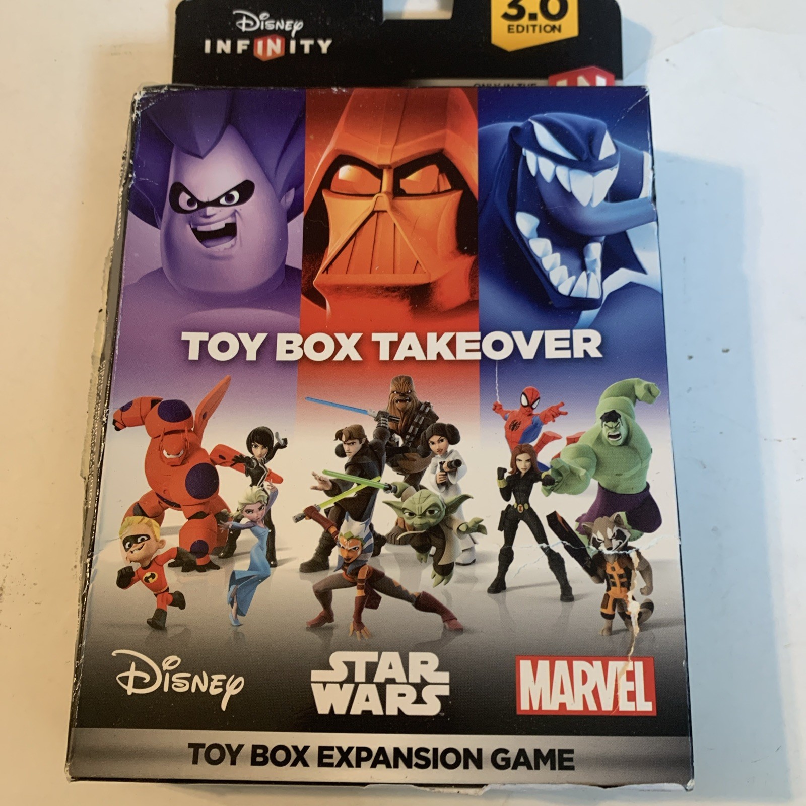 Sealed Disney Infinity Takeover Shelf Wear Em