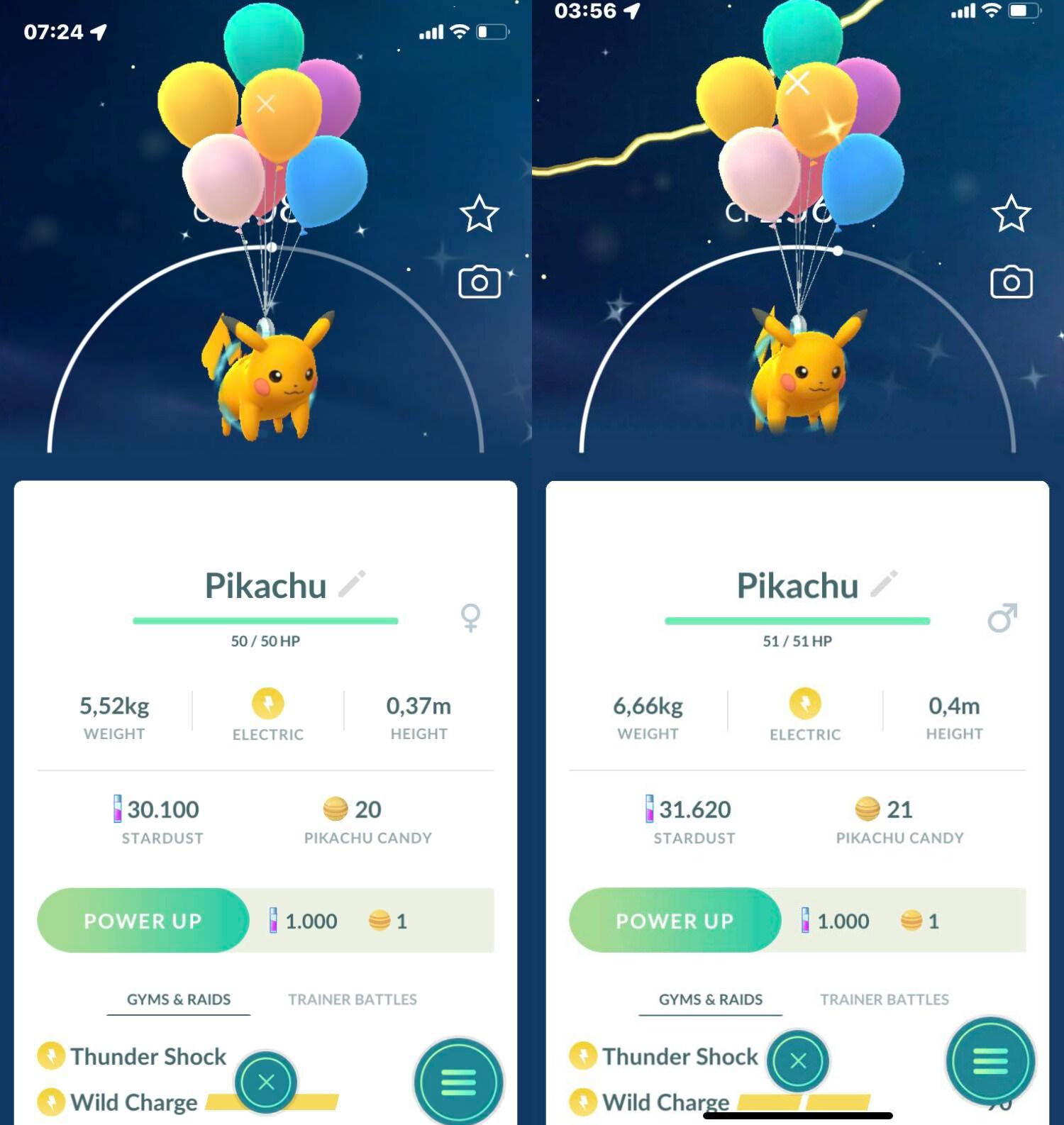 Shiny Flying Pikachu balloon costume MaIe FemaIe -MlNl P T C – Read Description