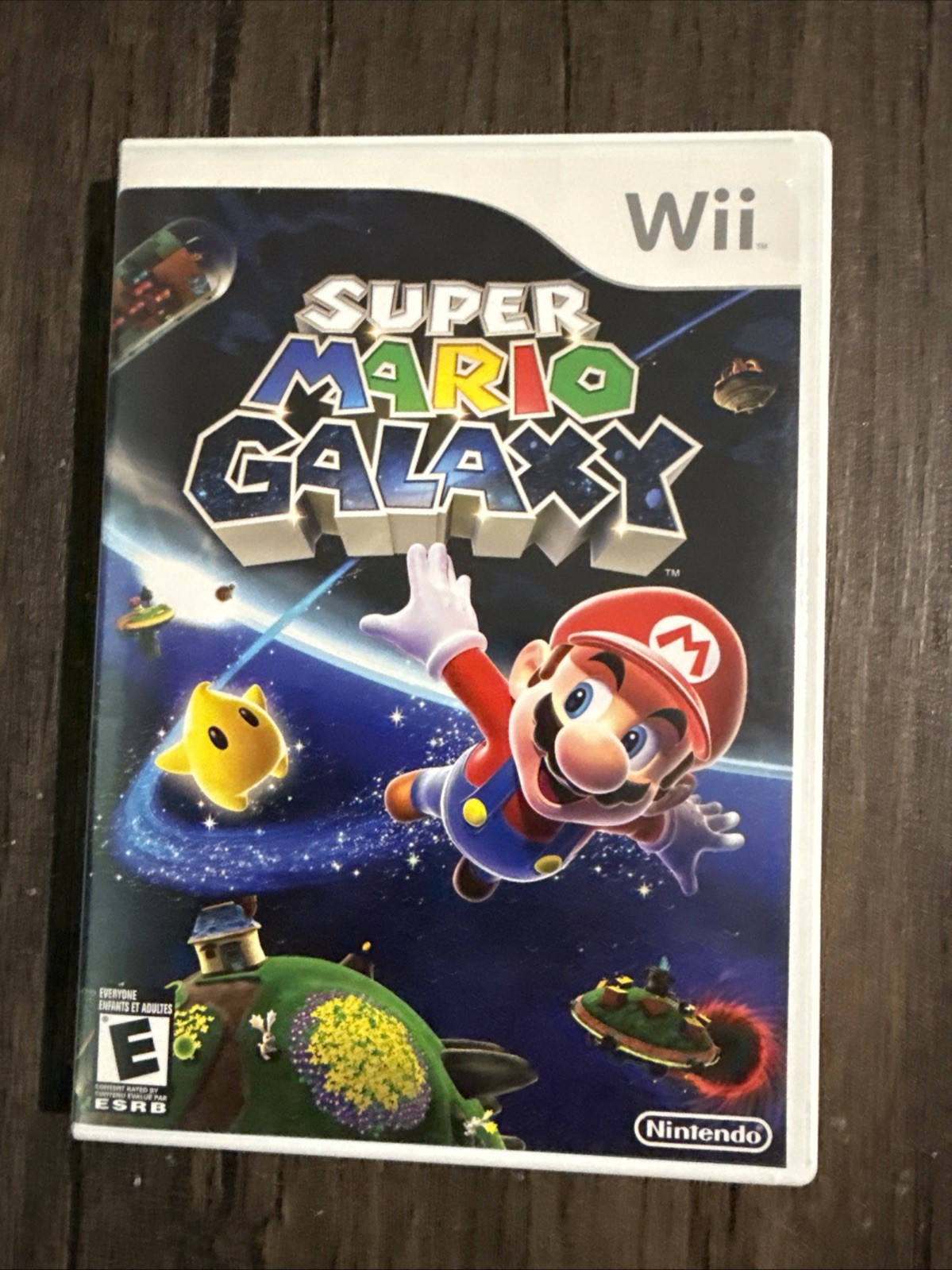 Wii Super Mario Galaxy (2007, Nintendo Wii) Complete w/ Manual