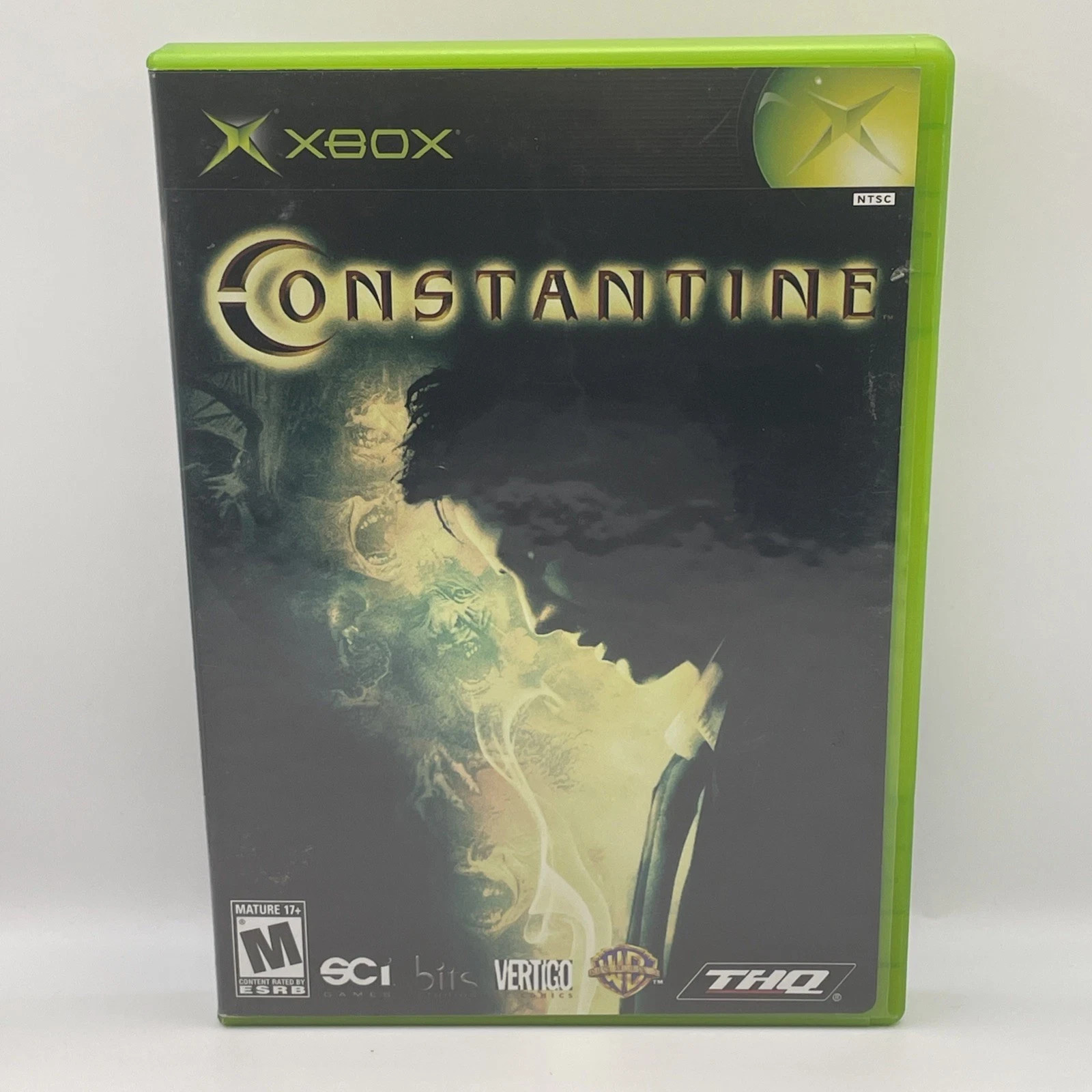 Constantine (Microsoft Xbox, 2005) CIB Very Clean Disc Free Shipping