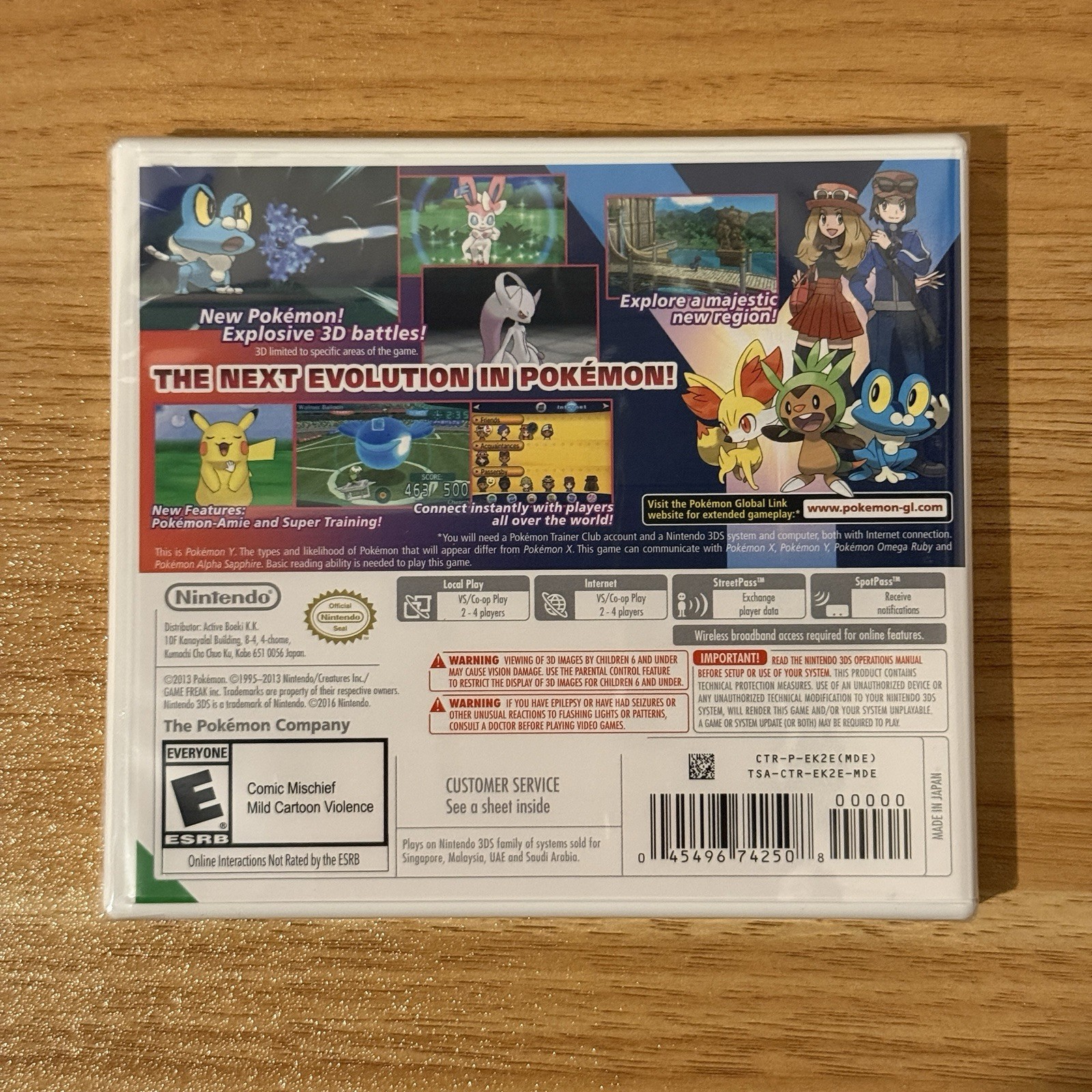 Pokemon Y Nintendo 3DS Authentic – Brand New & Factory Sealed