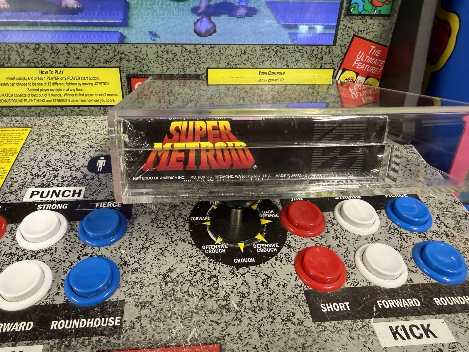 1994 SNES Super Metroid Phantoon Screenshot Early Production VGA 80 NM Sealed