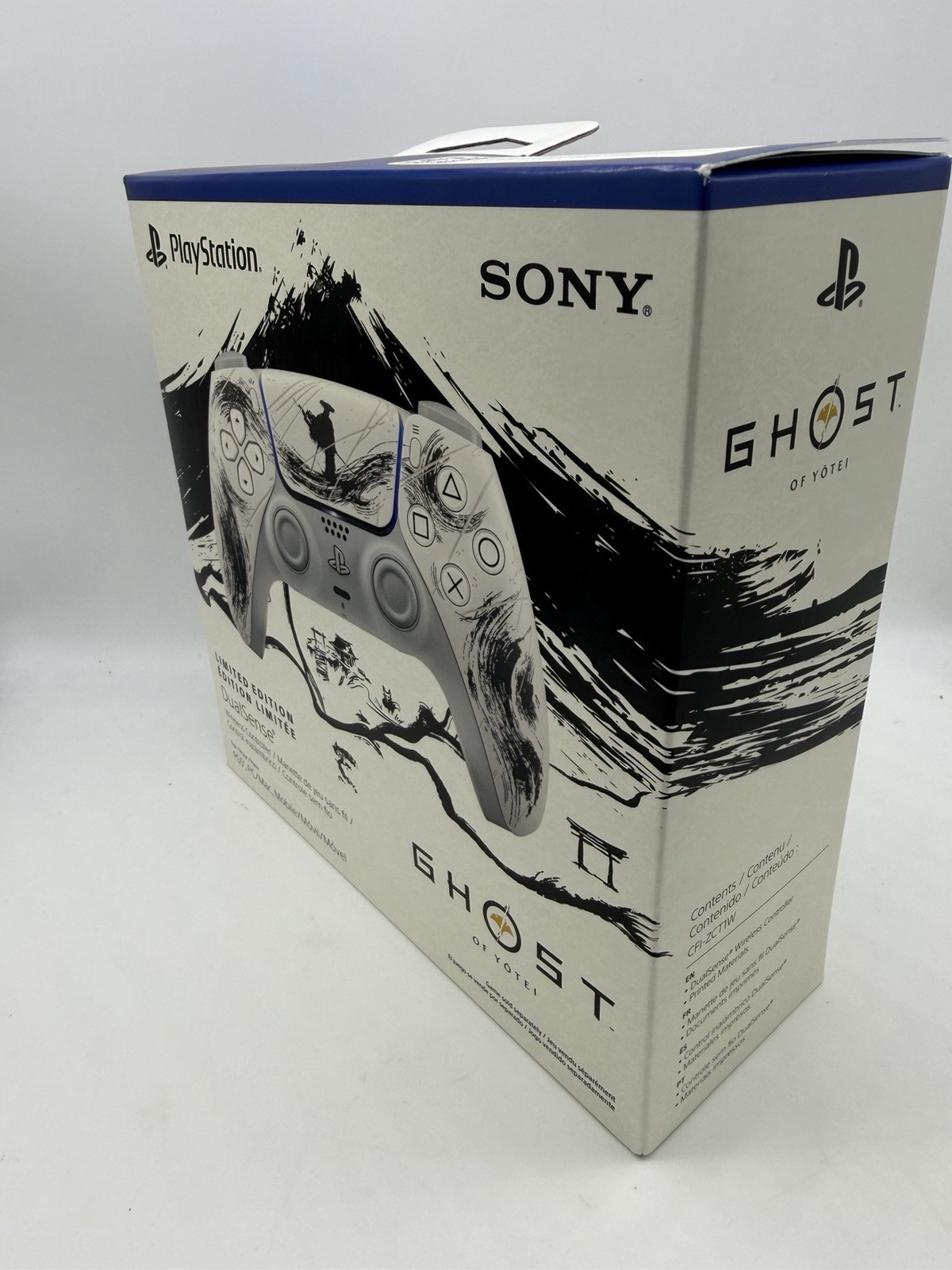 🏯 Ghost of Yotei ” Black ” – Sony PS5 DualSense Wireless Controller – NEW 🎮