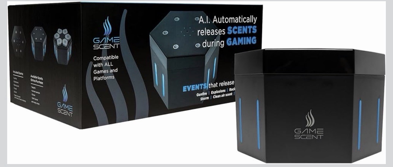 GameScent Automated Gaming Scent Atomizer, Automatically Releases scents associa
