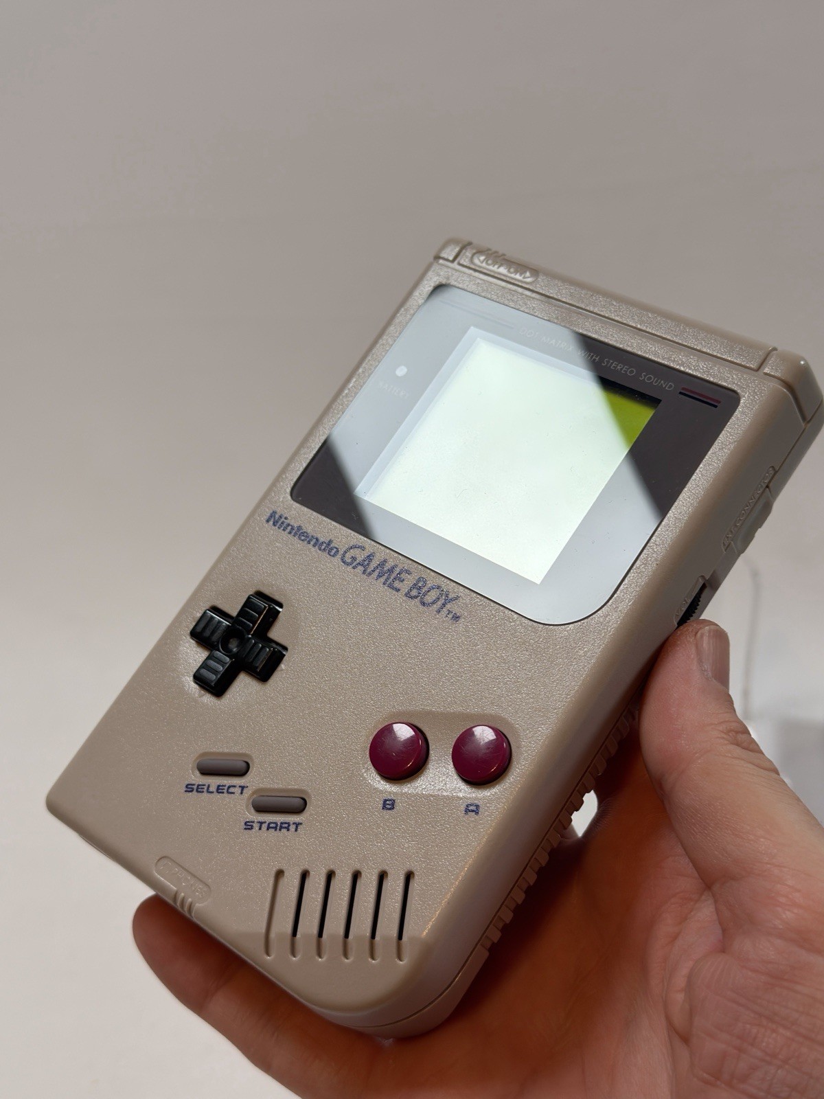 Nintendo Game Boy/Gameboy DMG Gray – Great Condition w/Working Light Boy – Nice!