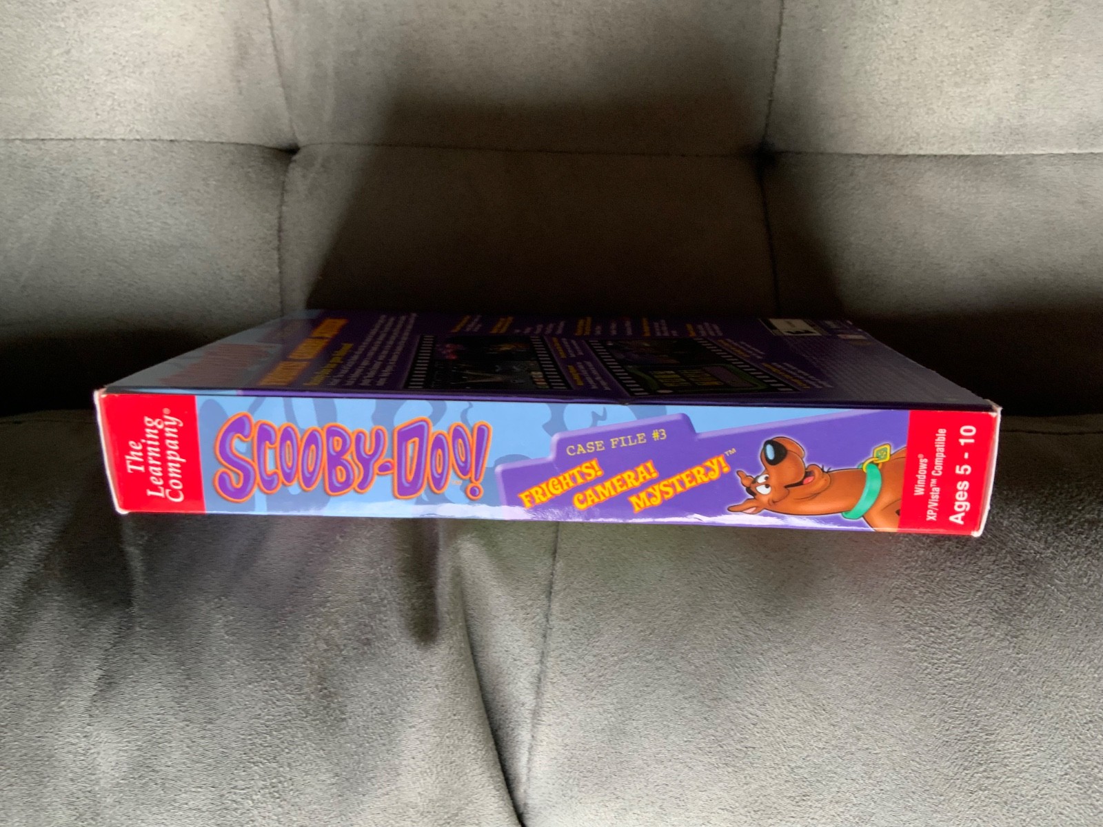 ✨Scooby-Doo Case File #3: Frights! Camera! Mystery! CD-Rom PC Game 2007 CD & Box