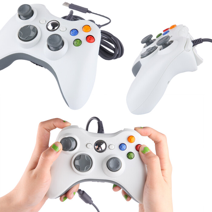 Gamepad Microsoft Xbox 360 Wired Controller Joystick Controller PC Windows USB