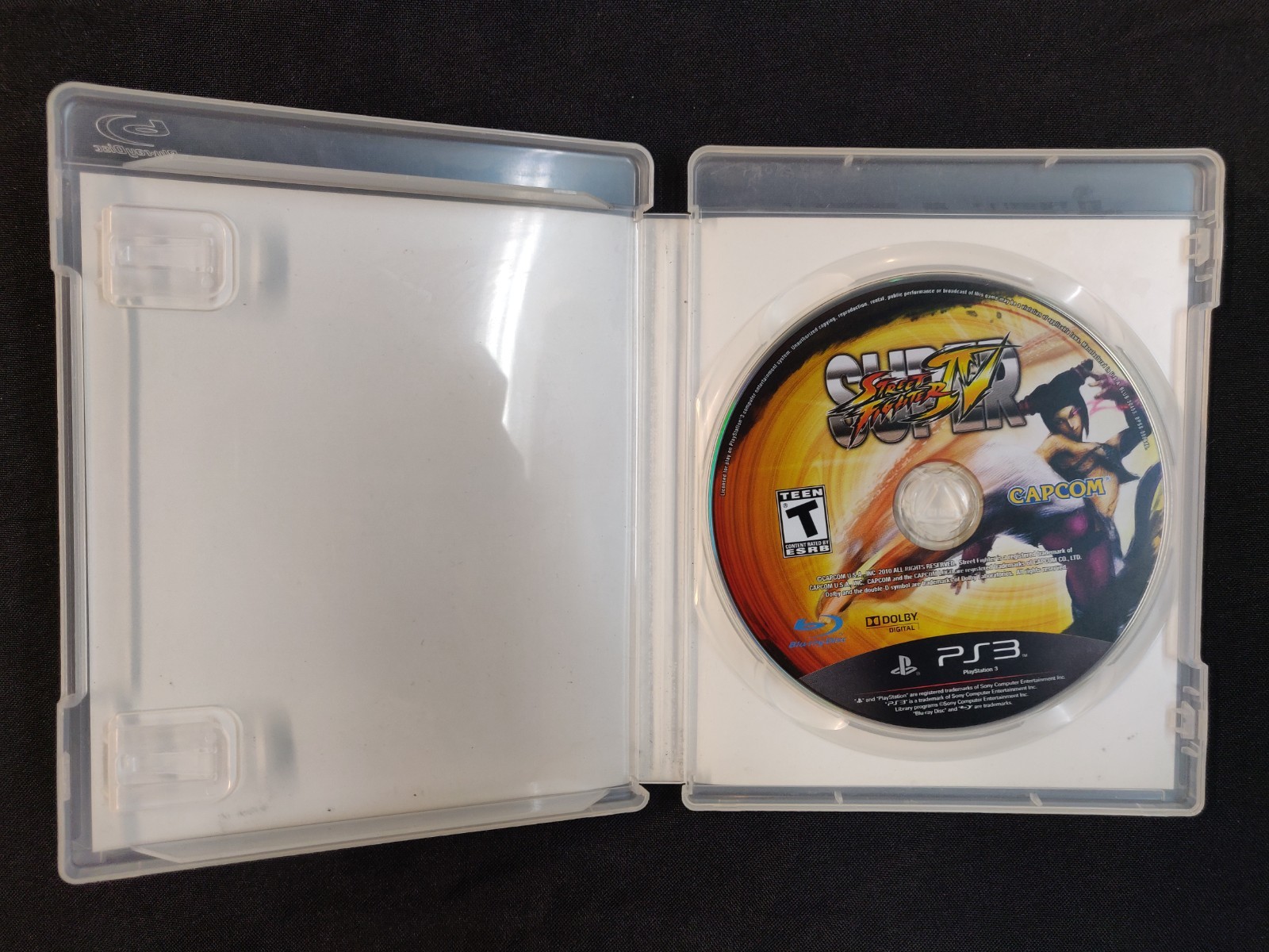 Super Street Fighter IV – PlayStation 3 / CAPCOM – No Manual – UNTESTED – 2010