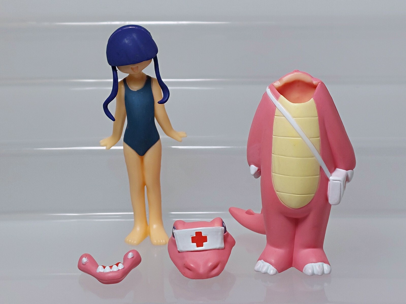 Kuroko Croco Dengeki Nurse F&C Character Figure Collection Toy Japan X06 3.2in