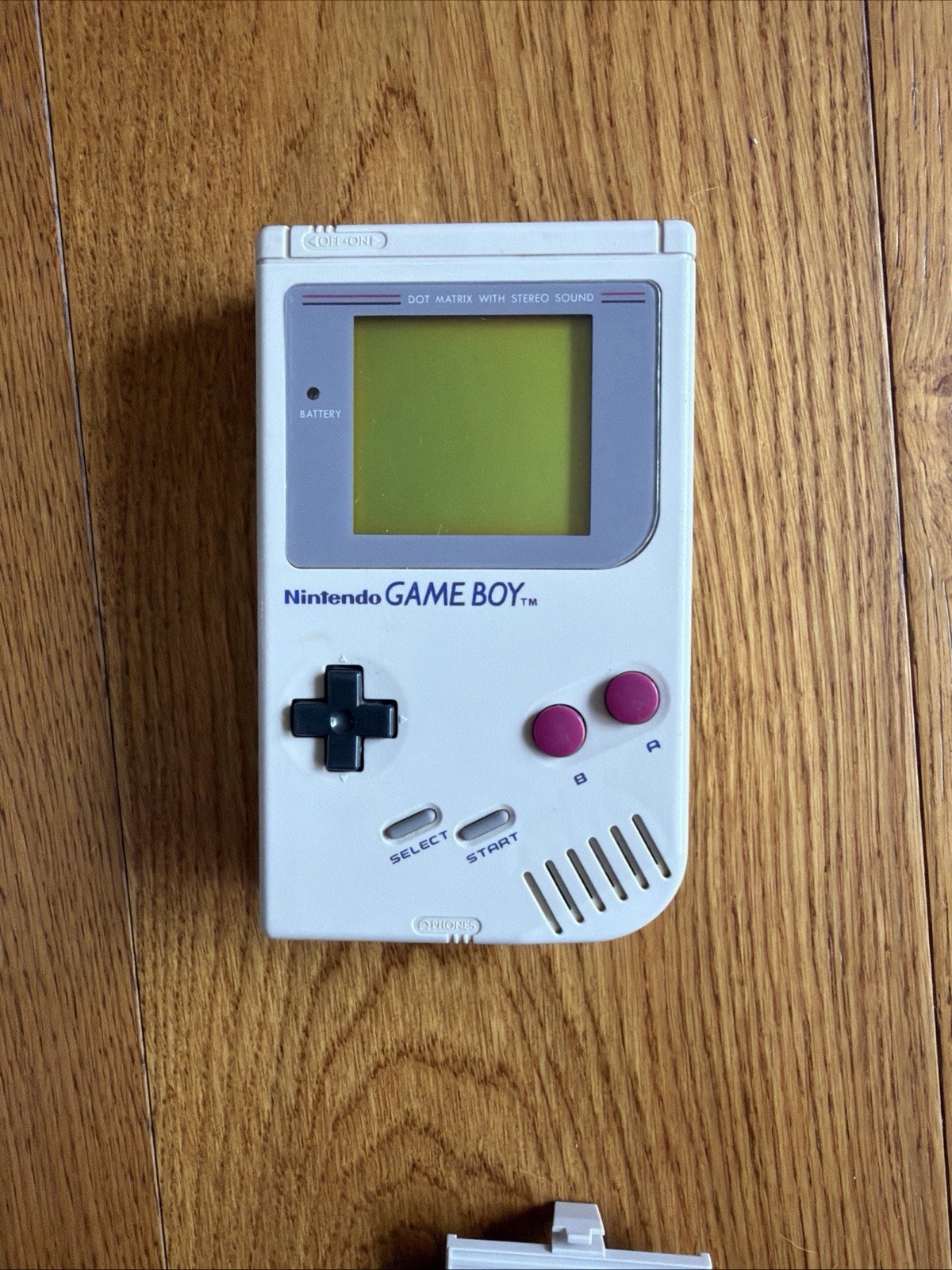 Original Nintendo Game Boy Handheld DMG-01 W/ Original Hard Case – WORKING!