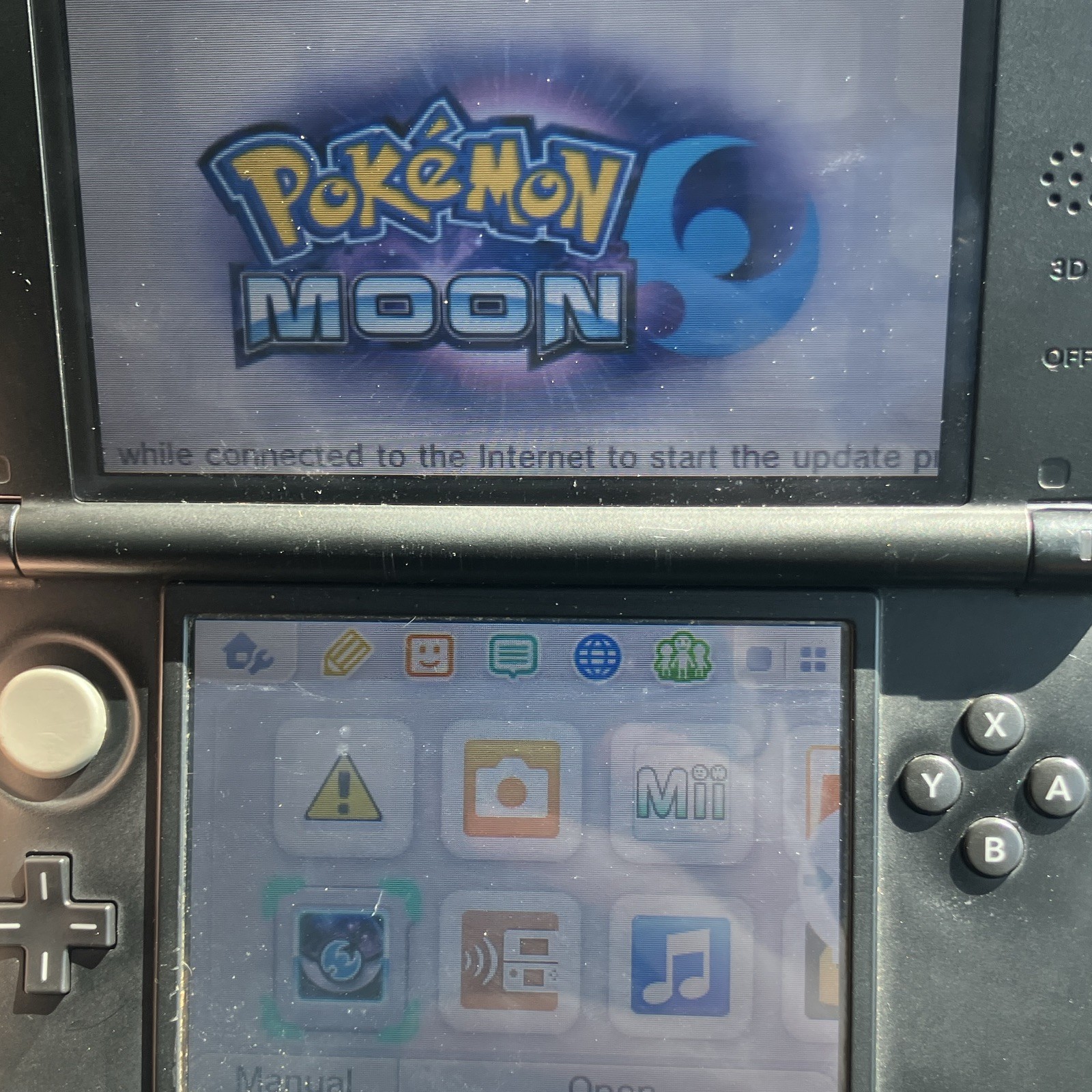 Nintendo Pokémon Moon Nintendo 3DS Game Cartridge (Tested)