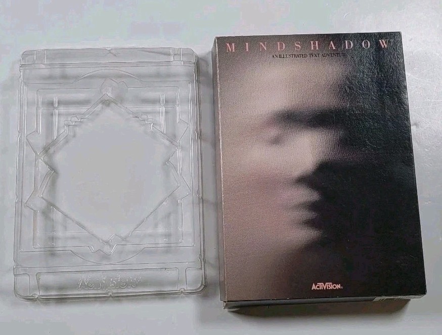 Vintage Commodore Amiga Mindshadow Activision 1985●Box Only●
