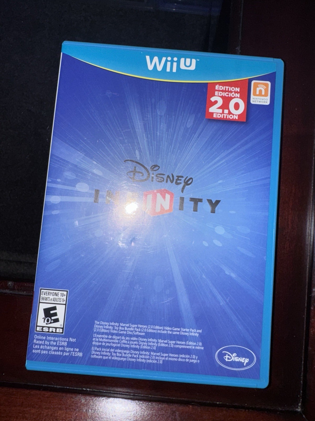 Disney Infinity 2.0 WiiU Wii U GAME ONLY Marvel Super Heroes NO FIGURES OR BASE