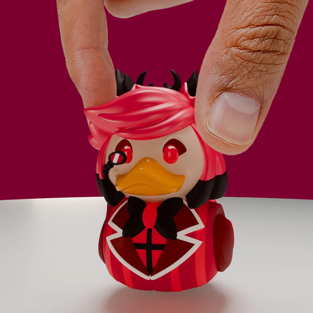 TUBBZ MINI EDITION Hazbin Hotel: Alastor Collectible Duck Vinyl Figure JEEP