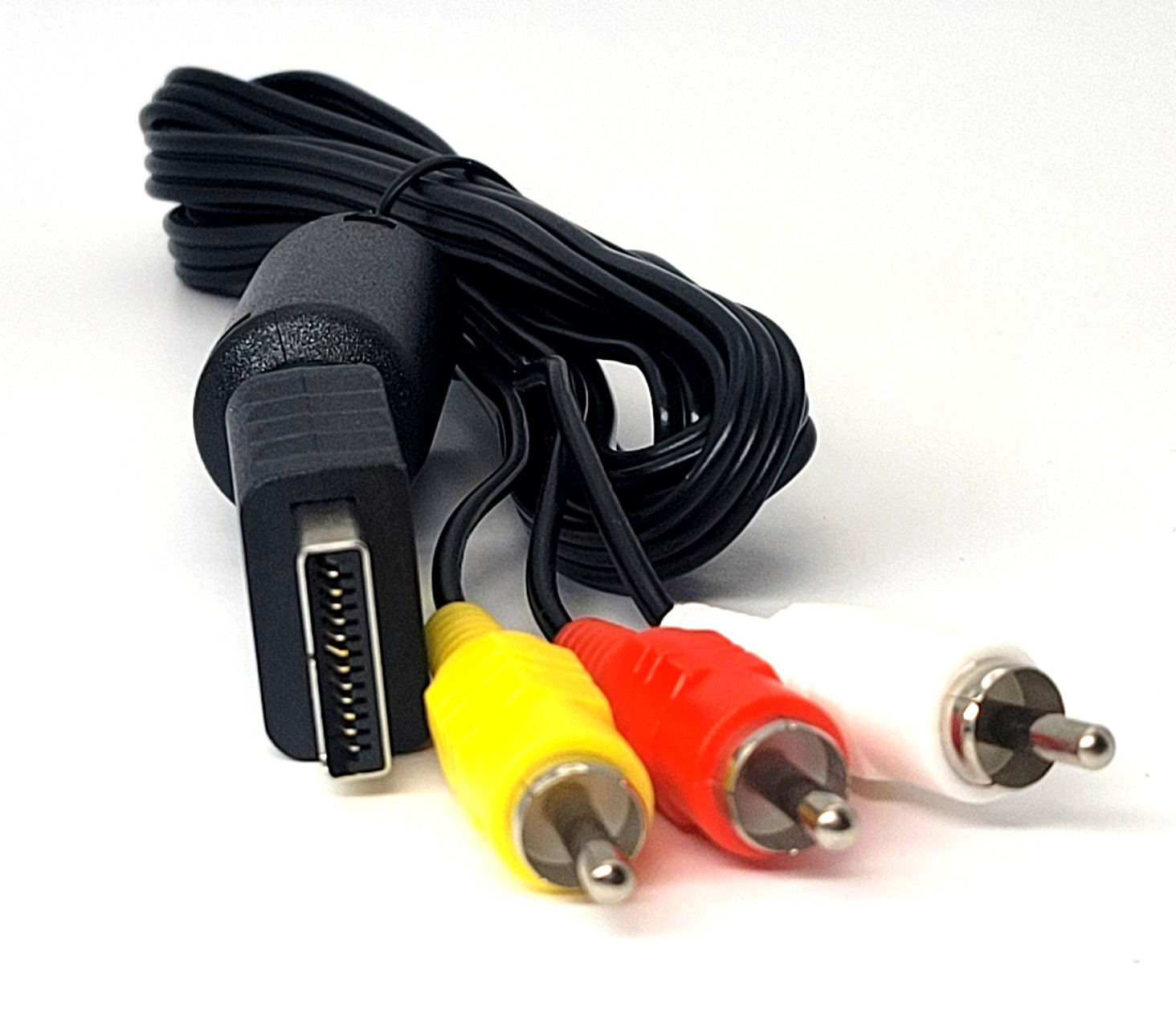 Playstation PS1, PS2, PS3 Audio Video Cable AV Composite TV Cord Replacement