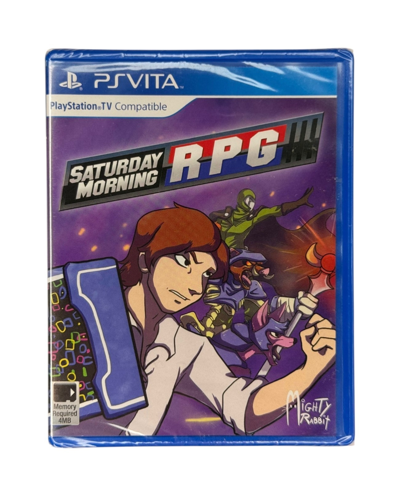 Saturday Morning RPG PS Vita Limited Run #3 Sealed Brand New LRG