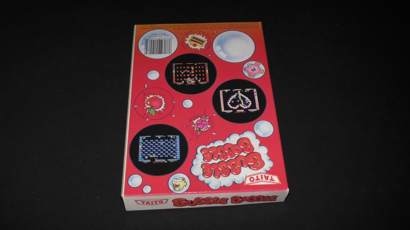 Bubble Bobble Oval Seal Nintendo NES 1988 NES CIB Complete