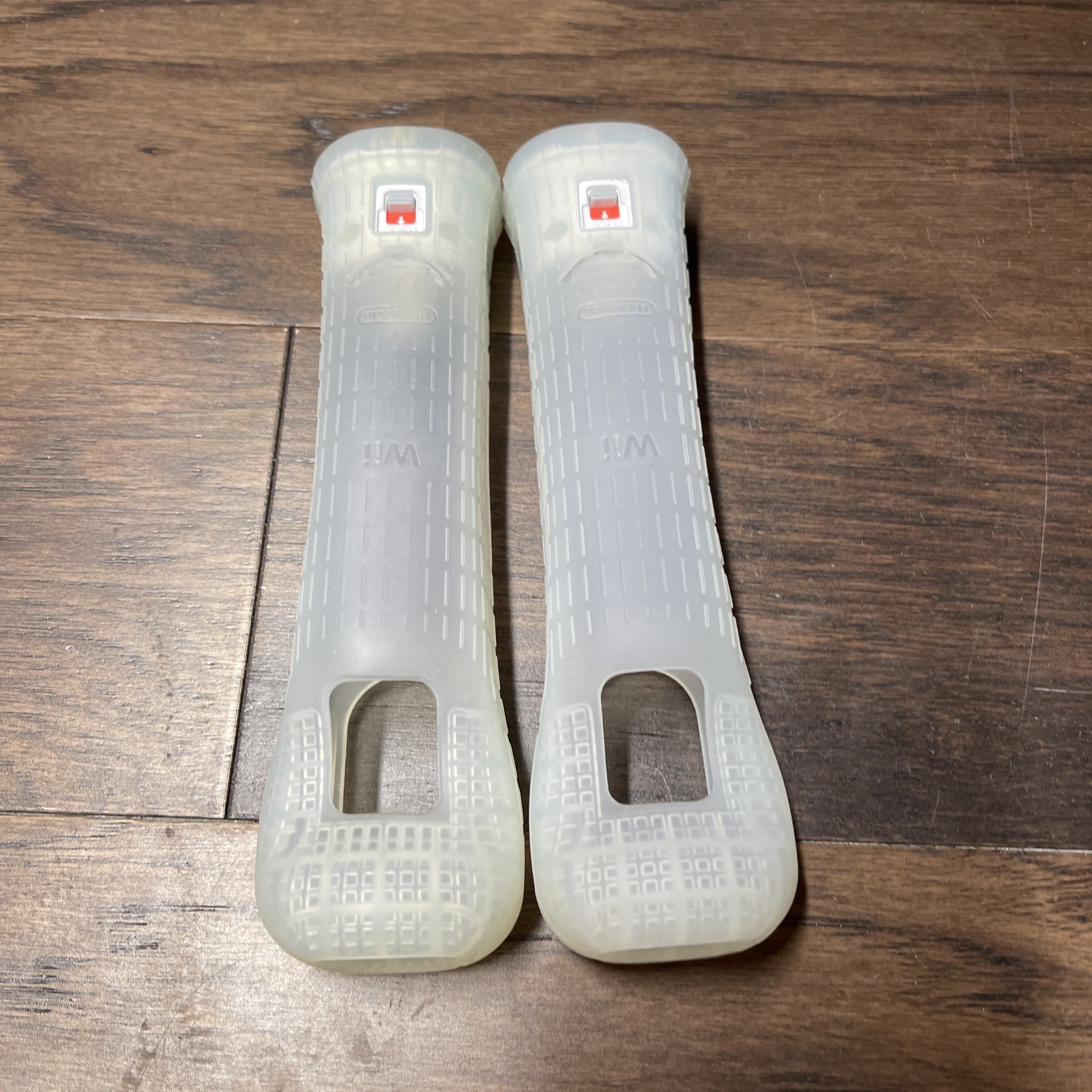 (Lot Of 2)White Motion Plus Adapter NINTENDO WII Official OEM Genuine w/ Sleeve!