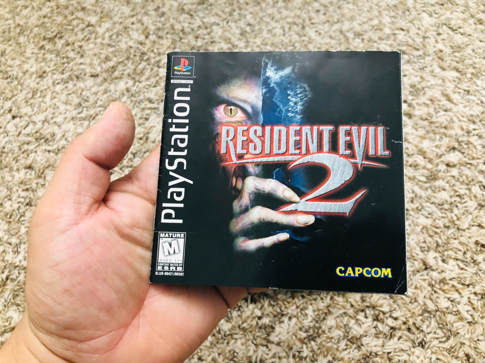 Resident Evil 2: Dual Shock Edition (PlayStation 1, 1998) Missing Disc 1 Tested