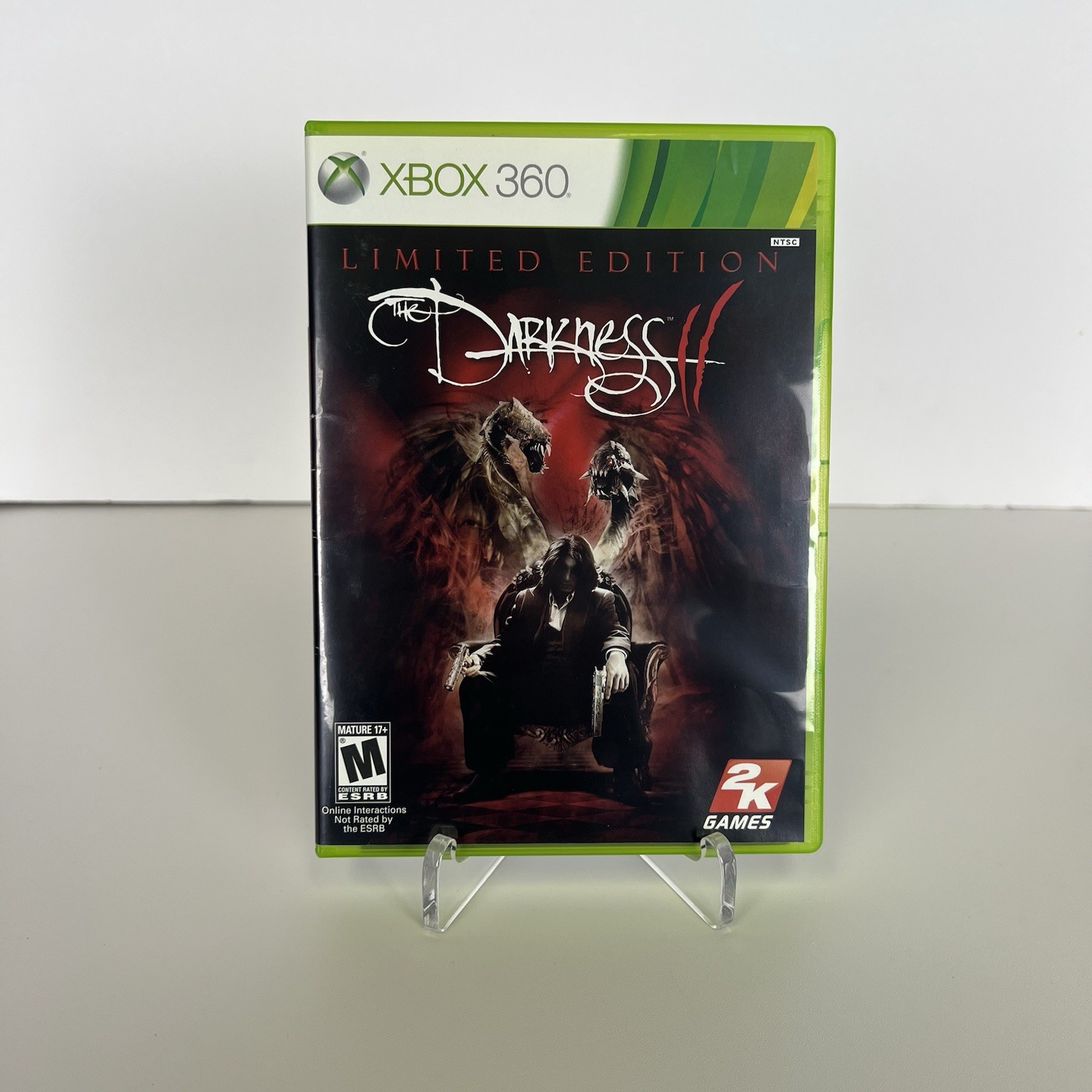 The Darkness II — Limited Edition (Microsoft Xbox 360, 2012) Complete CIB