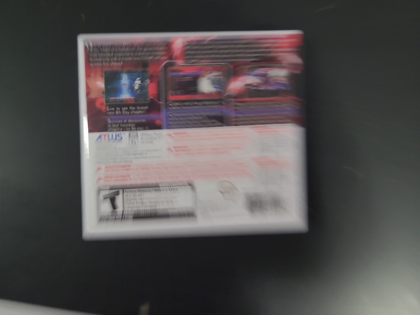 Shin Megami Tensei: Devil Survivor Overclocked (Nintendo 3DS, 2011) No Manaul