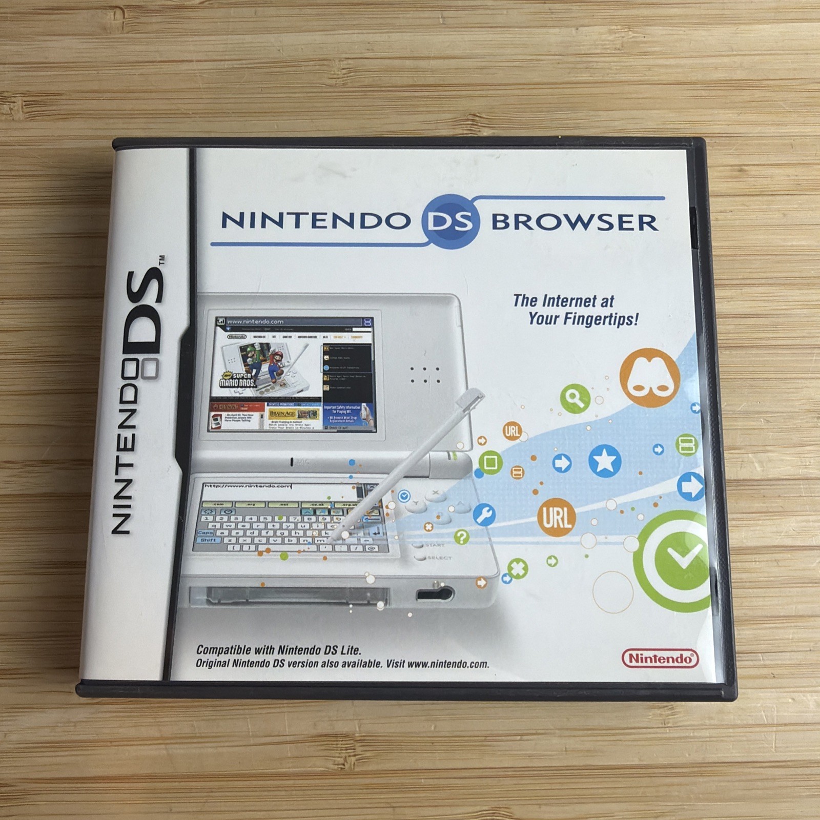 Nintendo DS Browser (Nintendo DS, 2006) CIB Complete With MANUAL