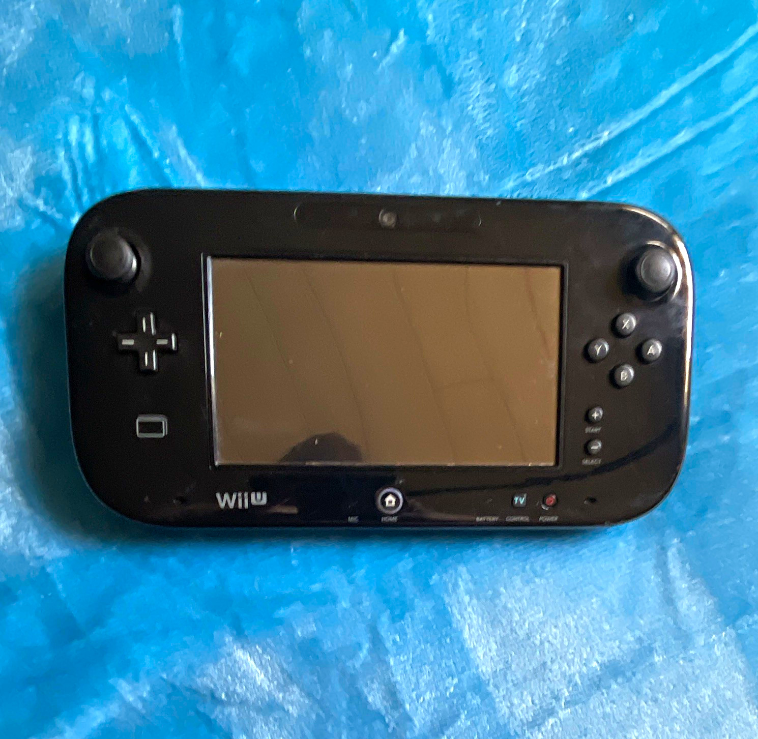 Nintendo Wii U GamePad Wireless Controller for Wii U Console – Black WUP-010