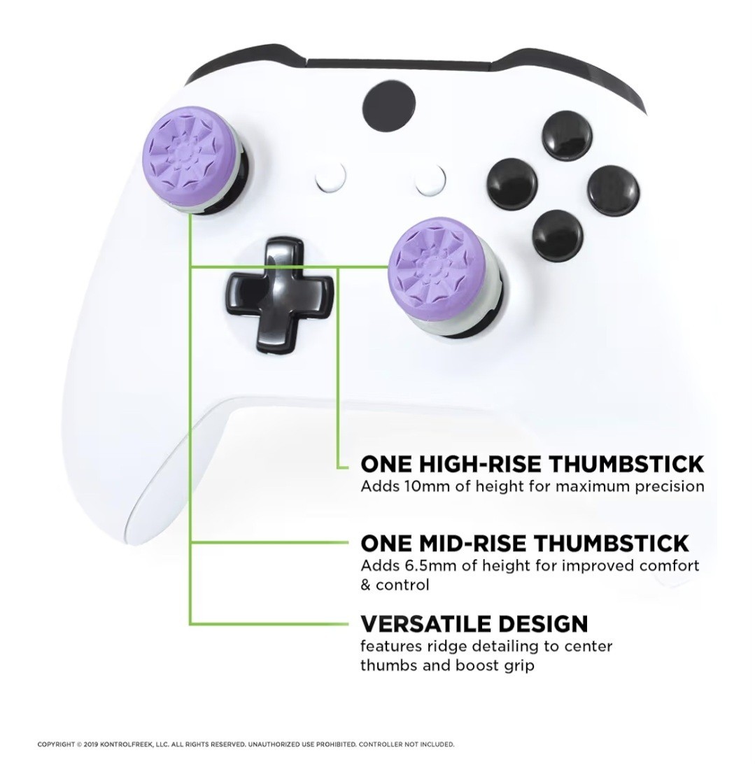 KontrolFreek FPS Freek Galaxy Purple for Xbox One and Xbox Series X/S Controller