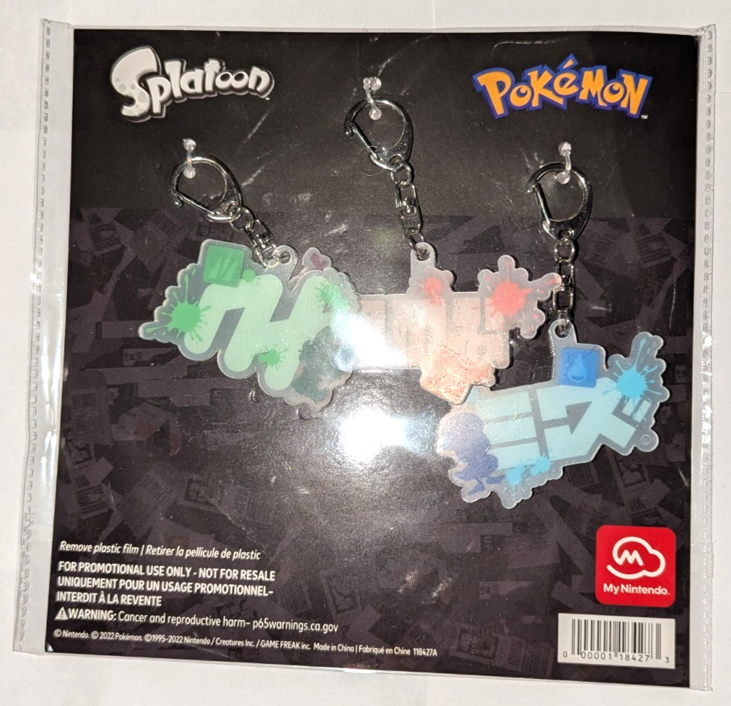 My Nintendo Lot #14C | Splatoon x Pokemon Pikachu Eevee 2021 Super Smash Mario +