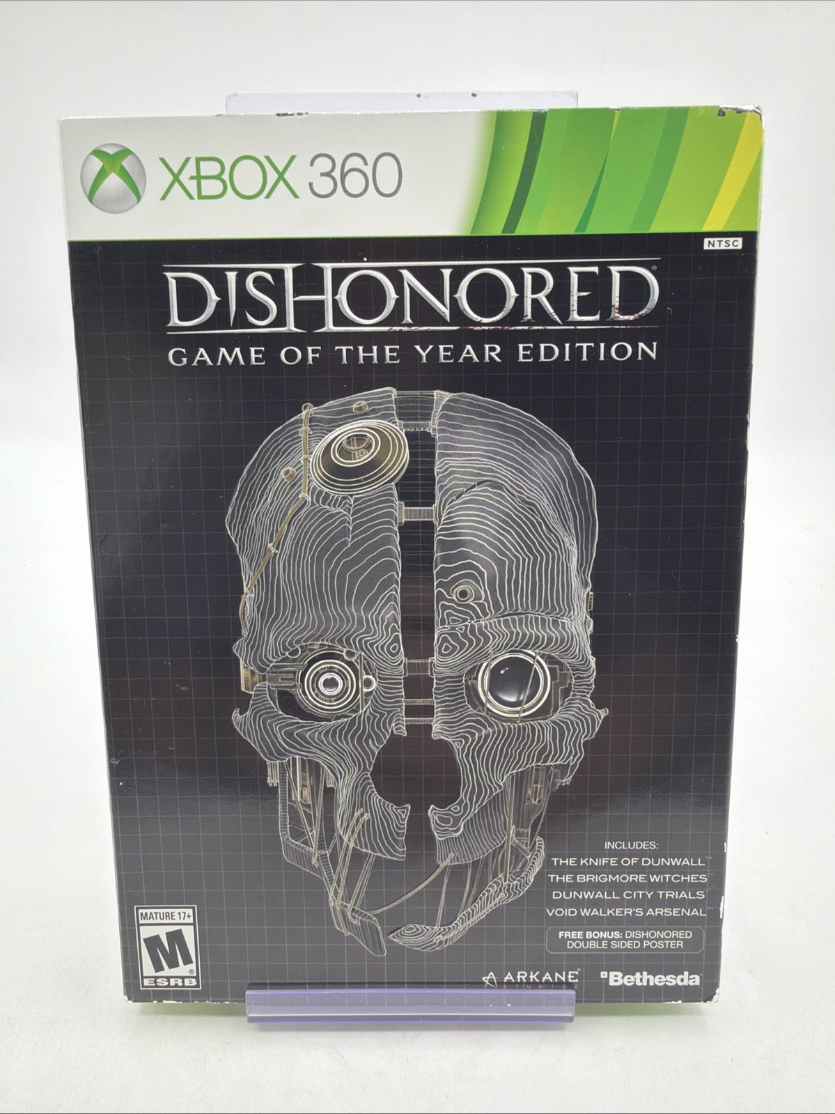 Dishonored Game of the Year Edition (Xbox 360, 2012) First Print W/slipcover NEW