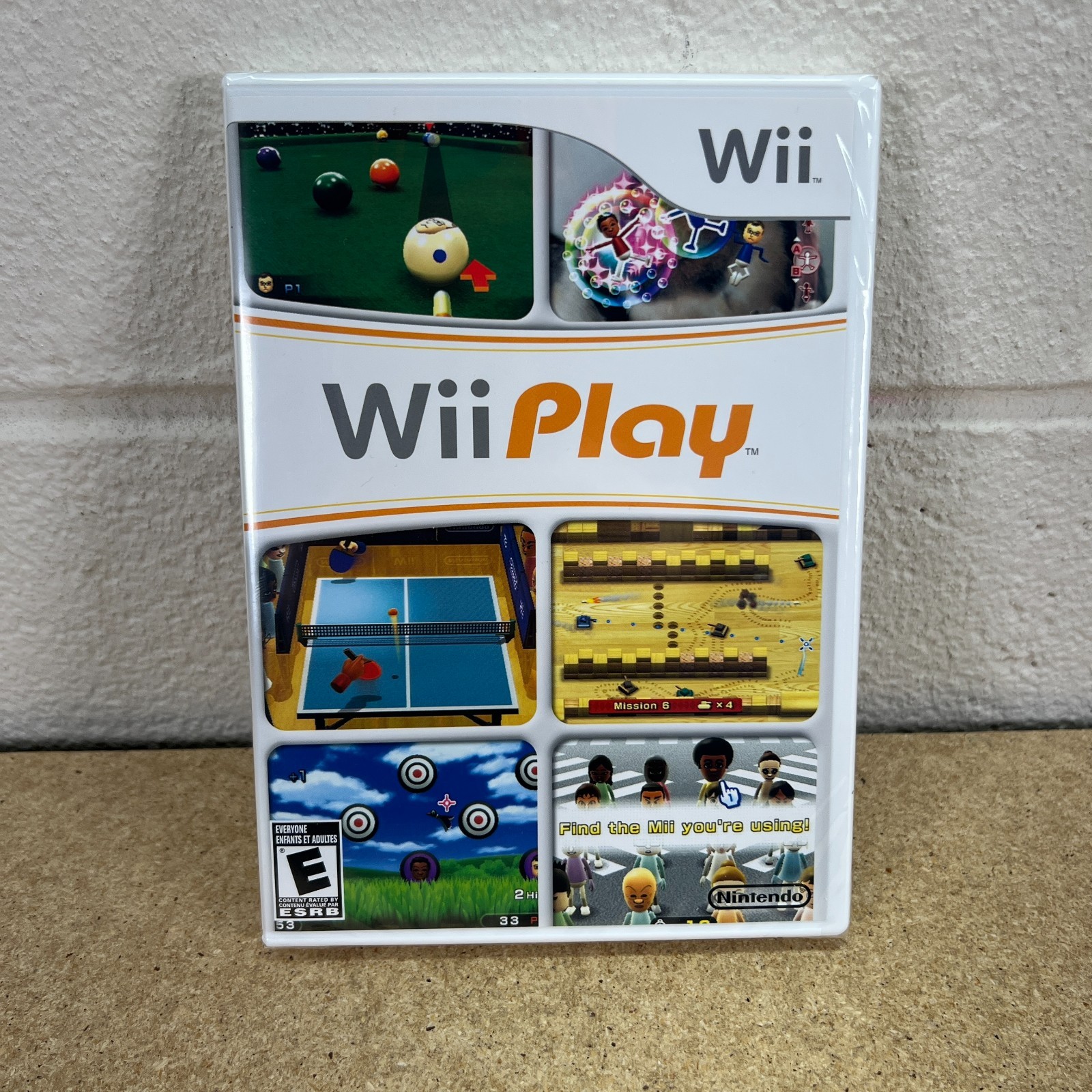 Wii Play Video Game For Nintendo Wii Brand New Factory Sealed 2007