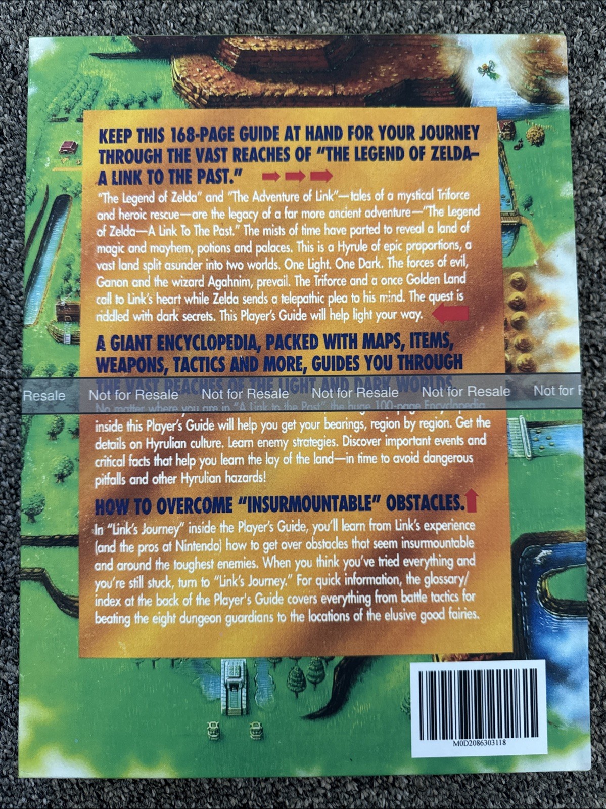 The Legend of Zelda: A Link to the Past Strategy Guide HardcoverCopy MatteFinish