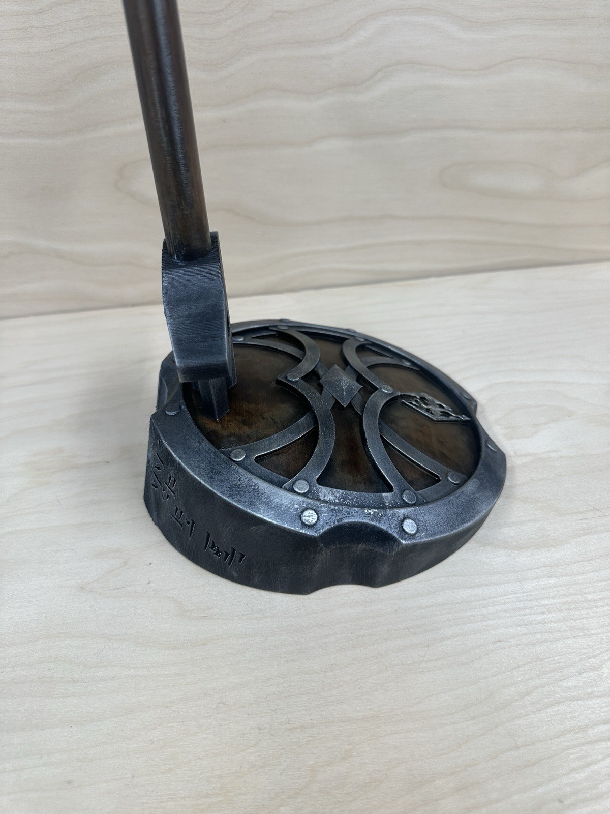 Skyrim Dragonborn Helmet Handpainted Custom Replica With Stand (Made To Order)