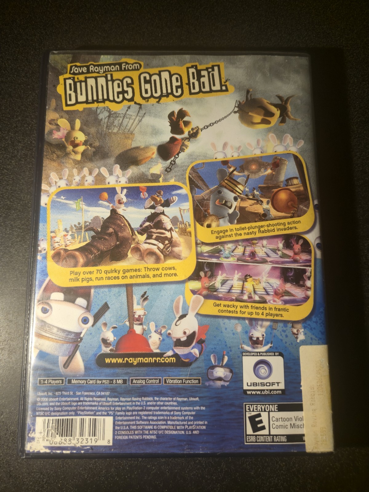 Rayman Raving Rabbids (Sony PlayStation 2, 2006)
