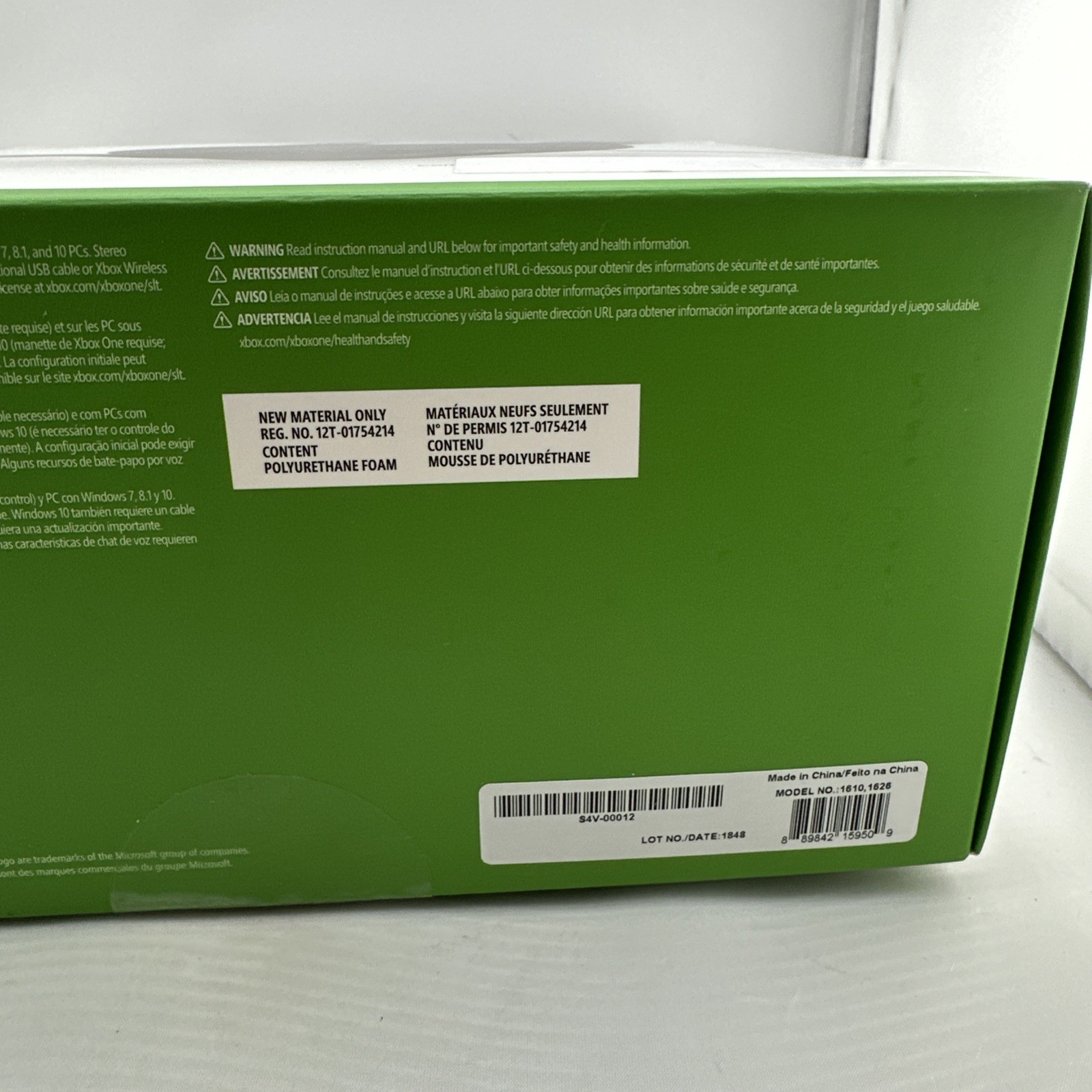 Official Genuine Microsoft Xbox One Stereo Headset Wired 3.5 mm Jack