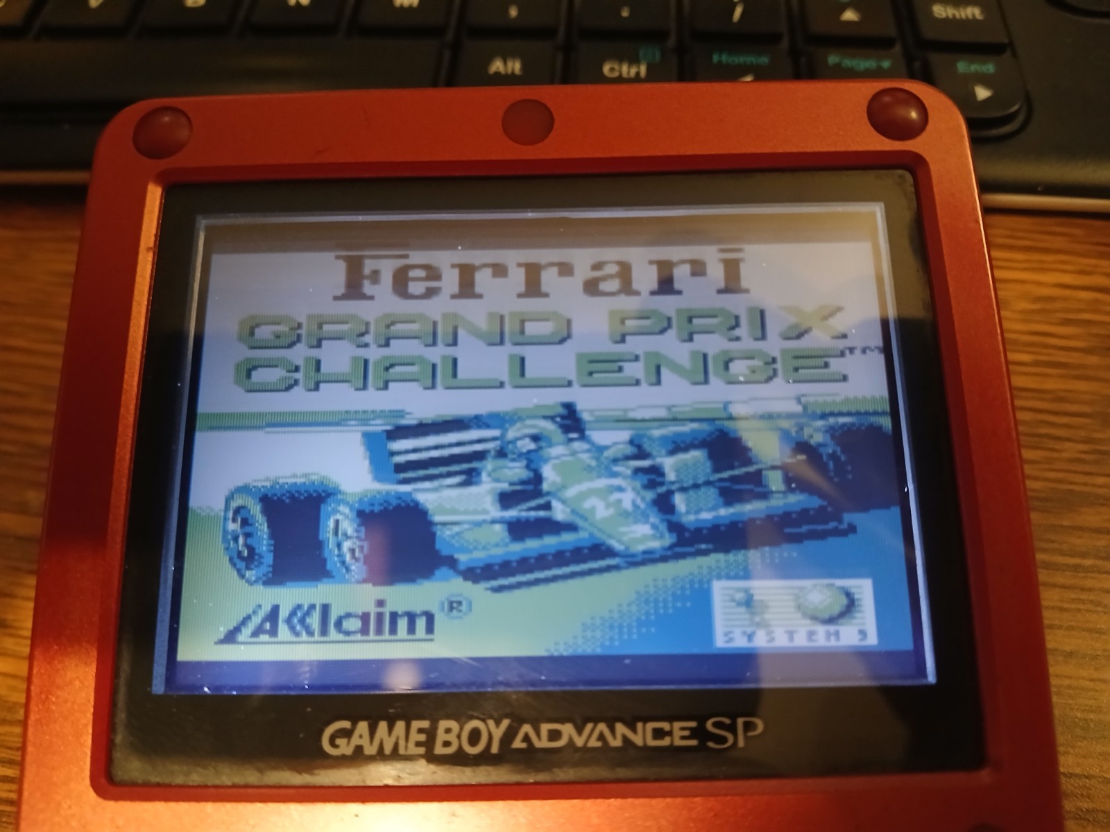 Ferrari Grand Prix Challenge Game Boy GB Tested Authentic PCB Verified