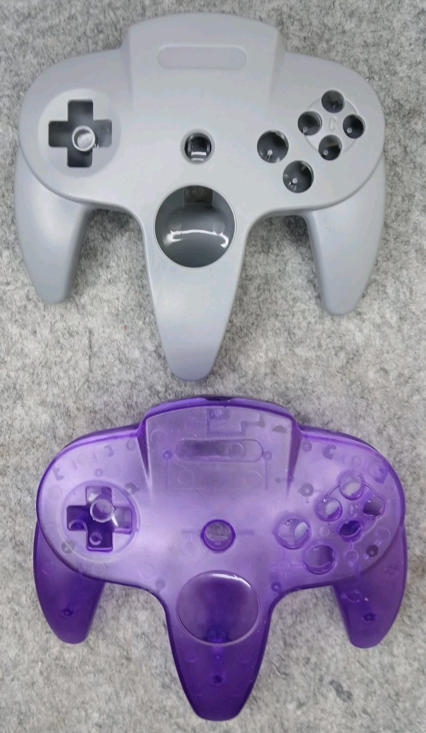 Lot 26 Third Party Controller Shells + 4 Wii Nunchuck Shells Screws Parts Repair
