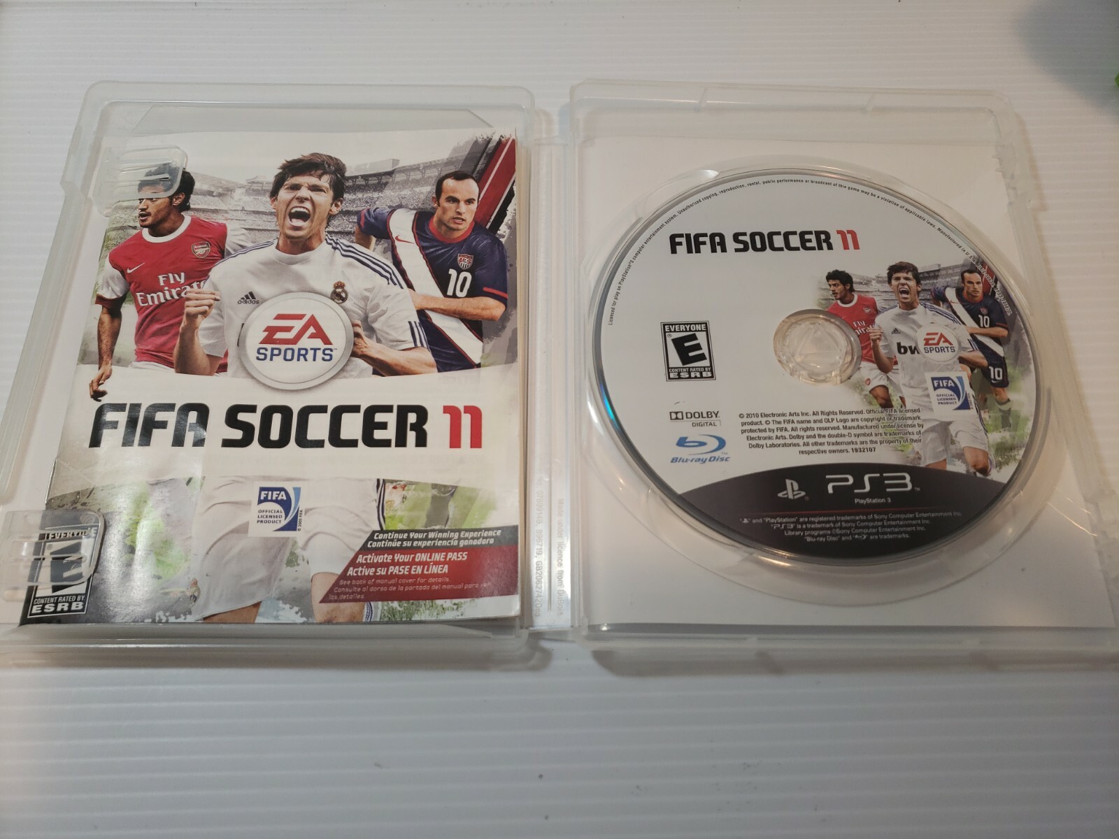 FIFA Soccer 11 PlayStation 3 PS3 Complete Tested