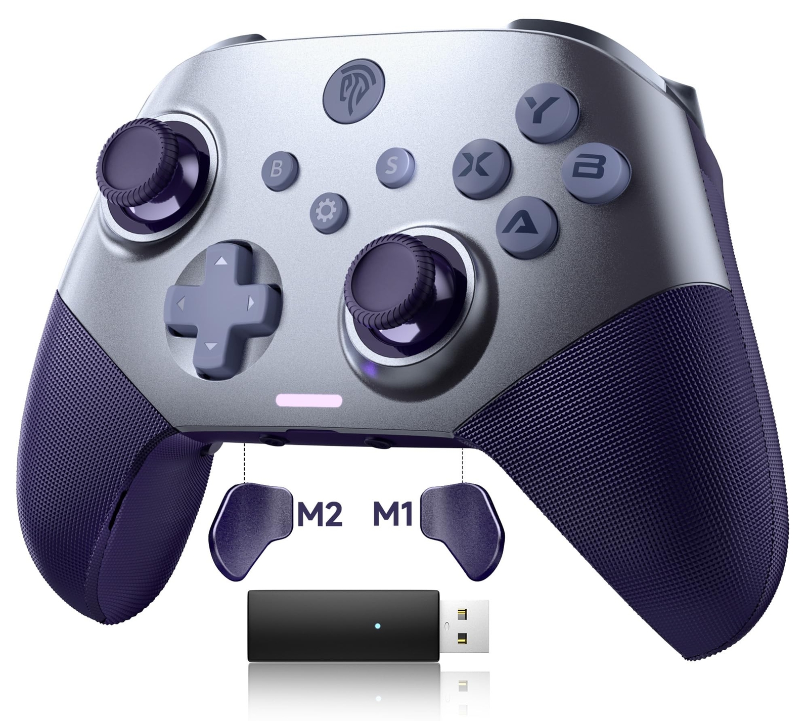 EasySMX X10 Wireless PC Controller with Dual Hall Effect, Bluetooth Controlle…