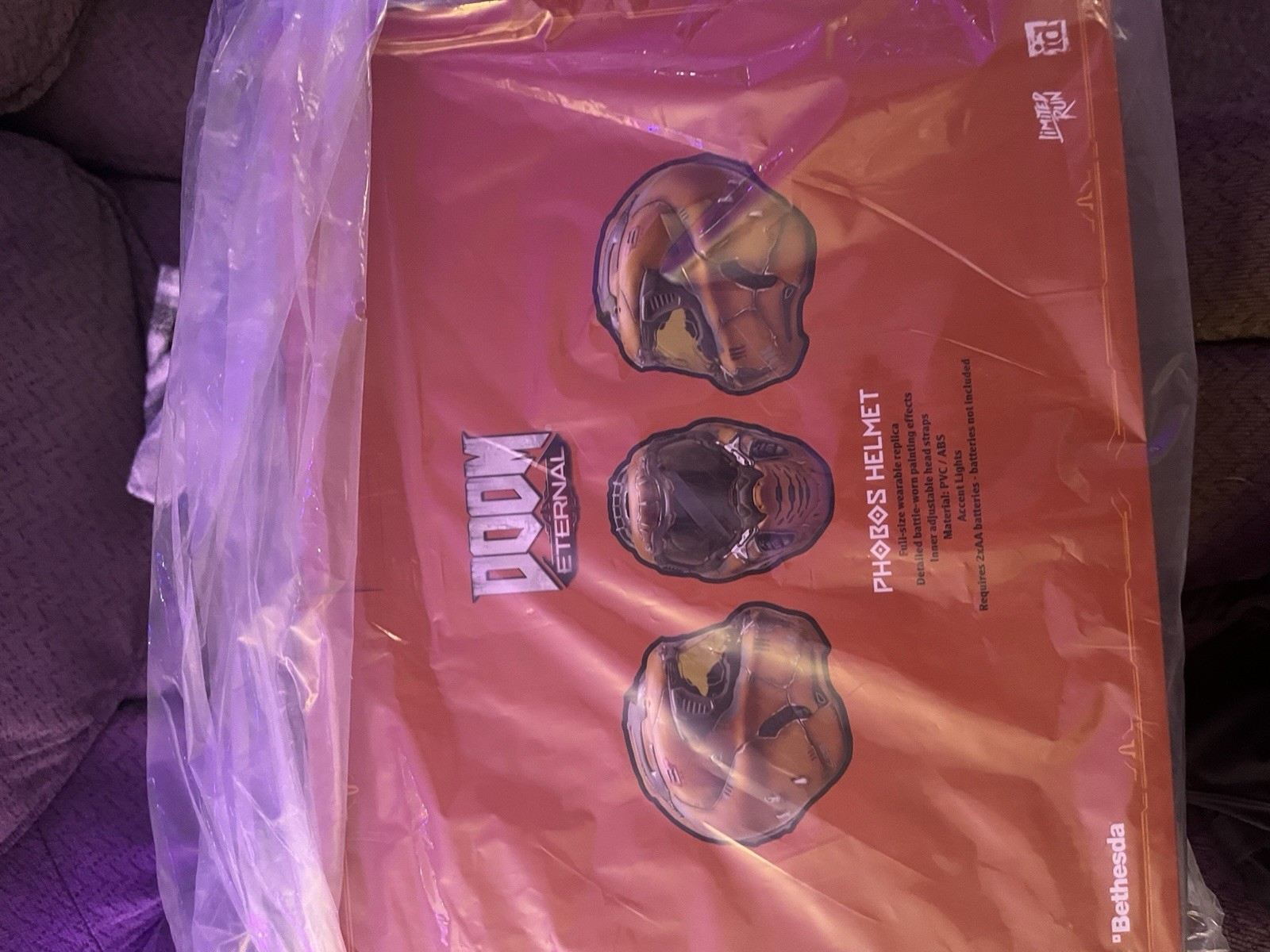 DOOM Eternal Phobos Helmet Collectors Edition