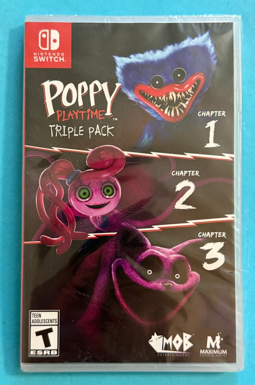 Poppy Playtime Triple Pack – Nintendo Switch New/Sealed (dented case)