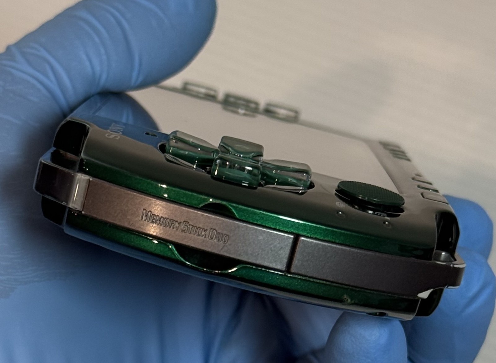 Sony PSP-3000 Console Spirited Green Rare Color in Box Region free – Very Good