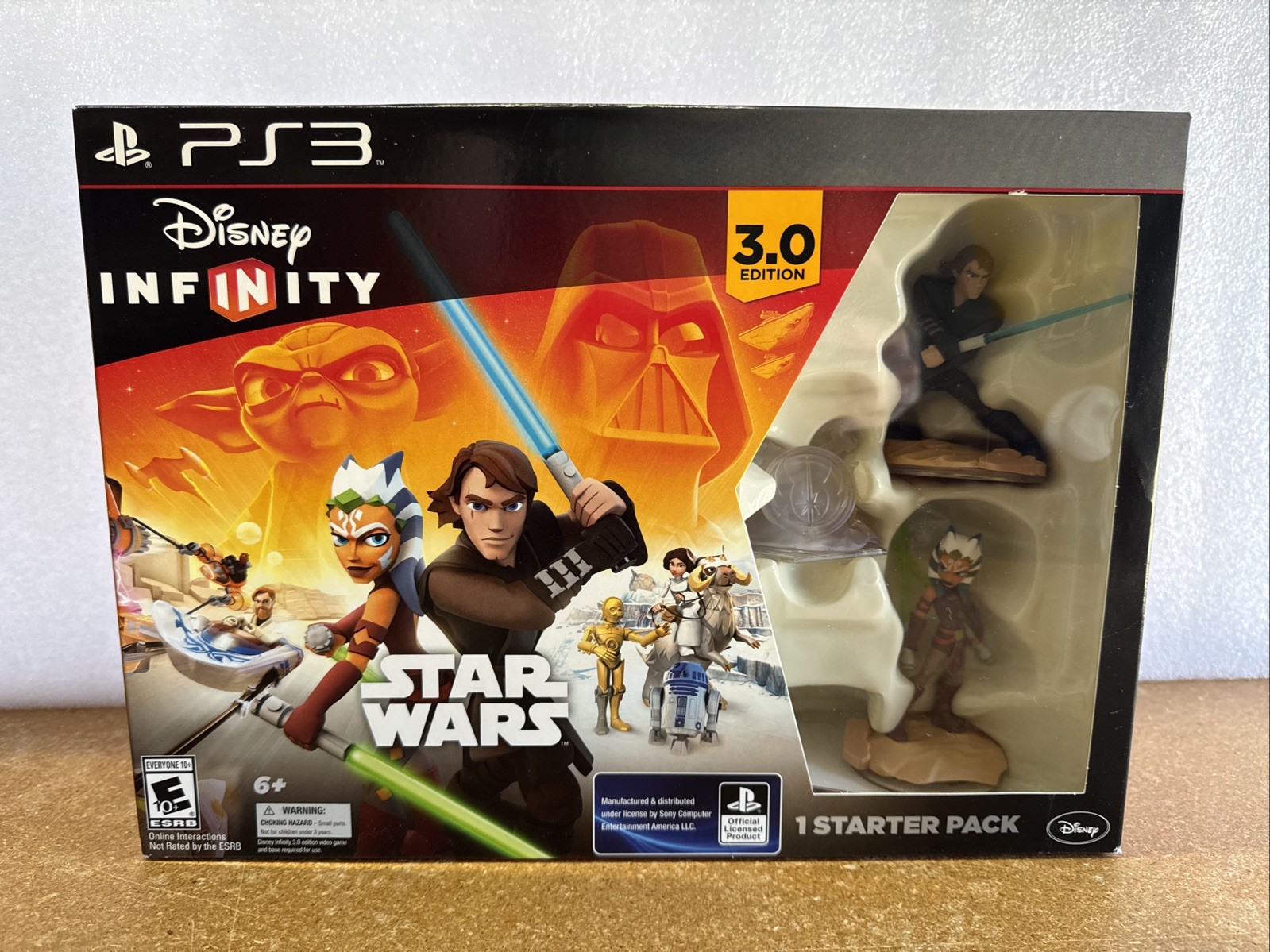 New Sealed Sony PS3 Disney Infinity STAR WARS 3.0 Starter Pack Game