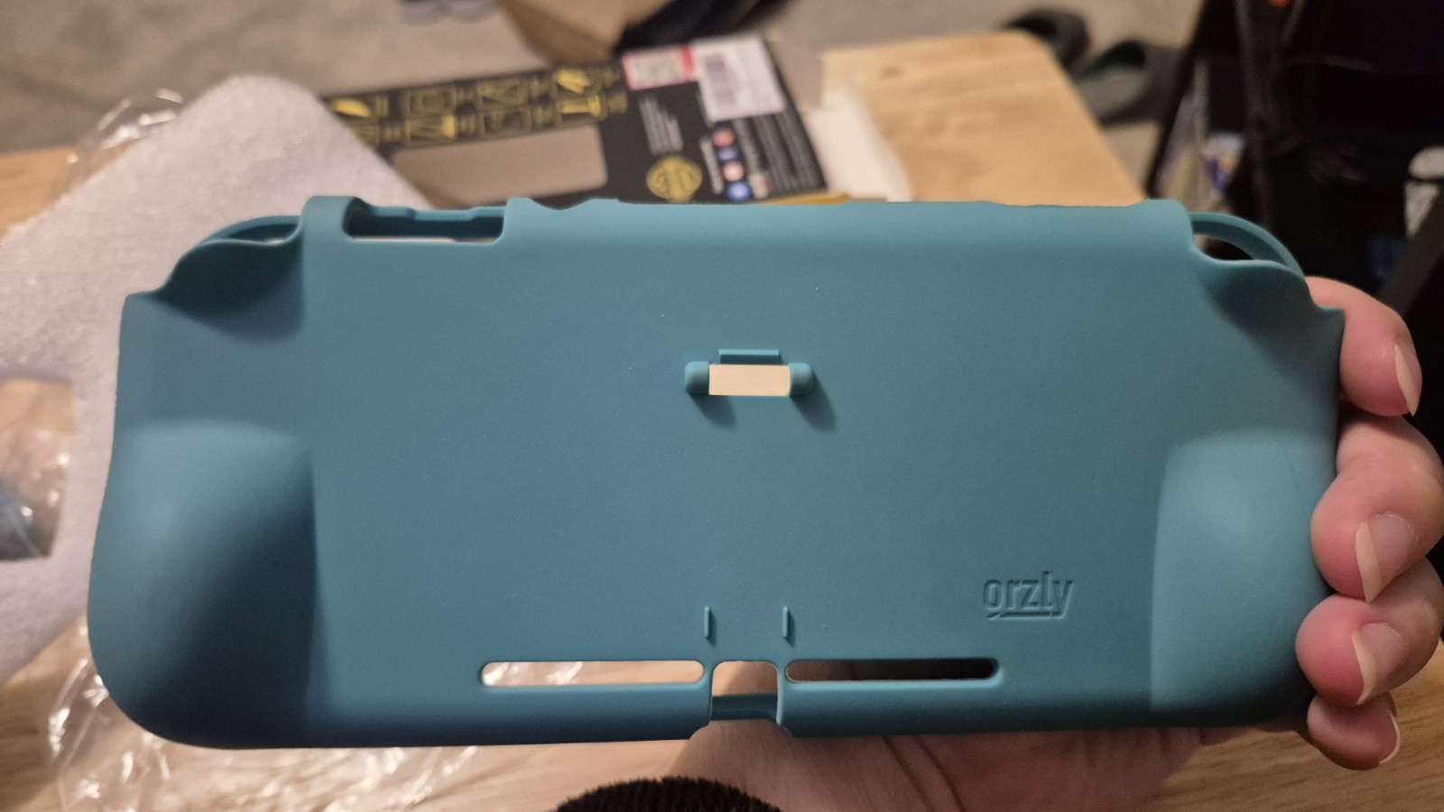 Orzly Comfort Case for Nintendo Switch Lite | Turquoise Blue | Used