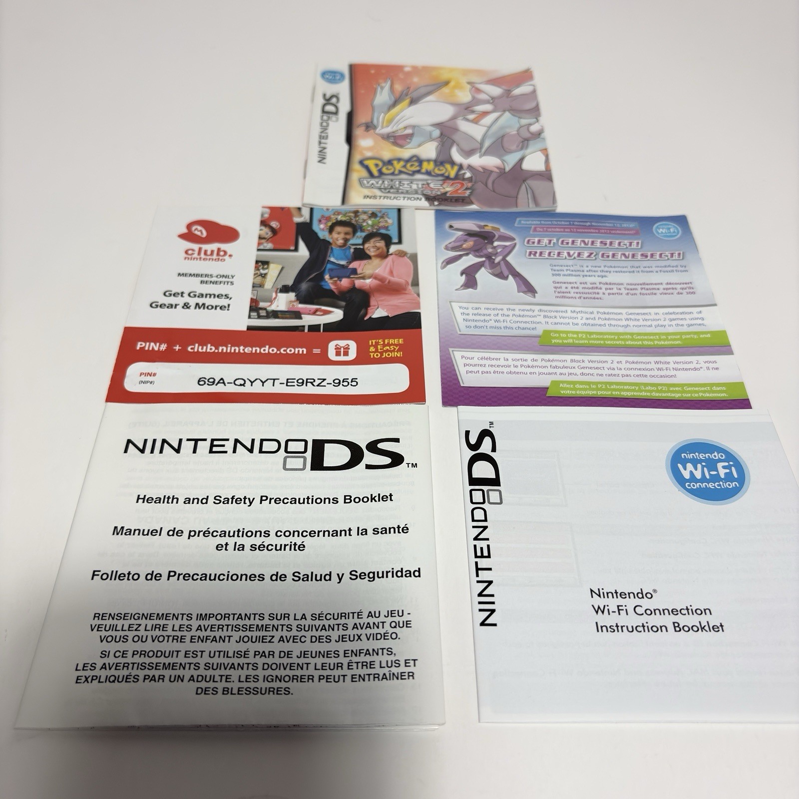 Pokemon Black 2 & White 2 Nintendo DS Both 100% Complete CIB Tested Authentic