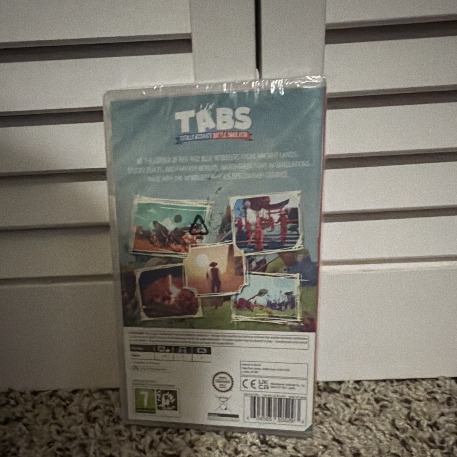 Super Rare TABS Totally Accurate Battle Simulator Nintendo Switch PAL PEGI 7