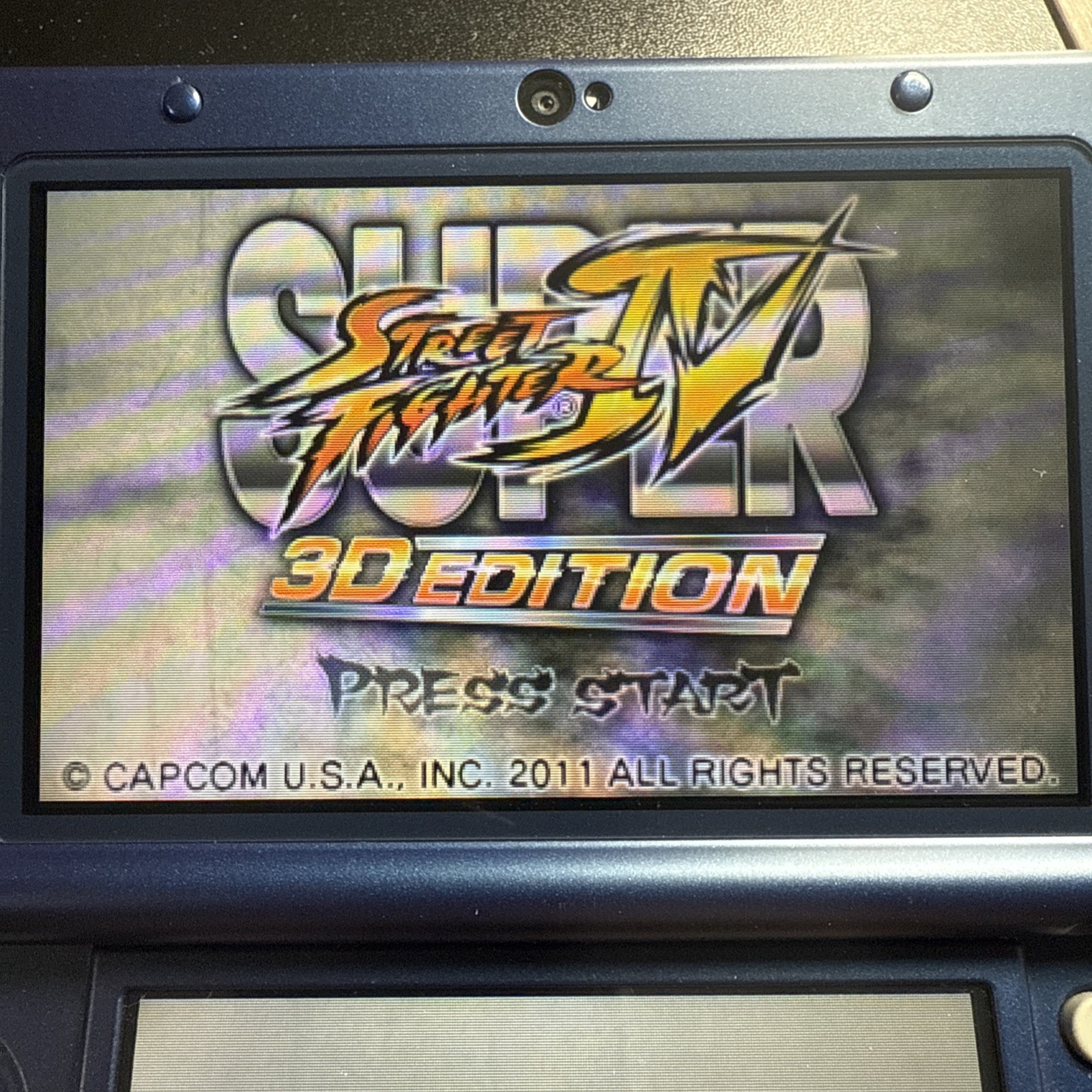 Super Street Fighter IV — 3D Edition (Nintendo 3DS, 2011)