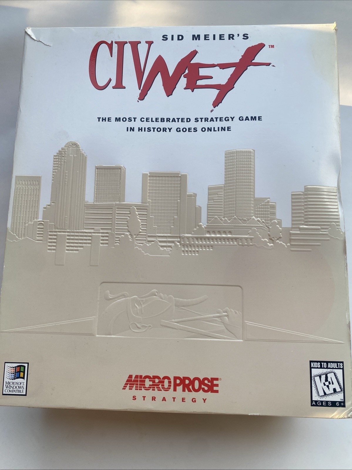 Sid Meier’s CIVNET (PC, 1995) BIG BOX Brand New Sealed