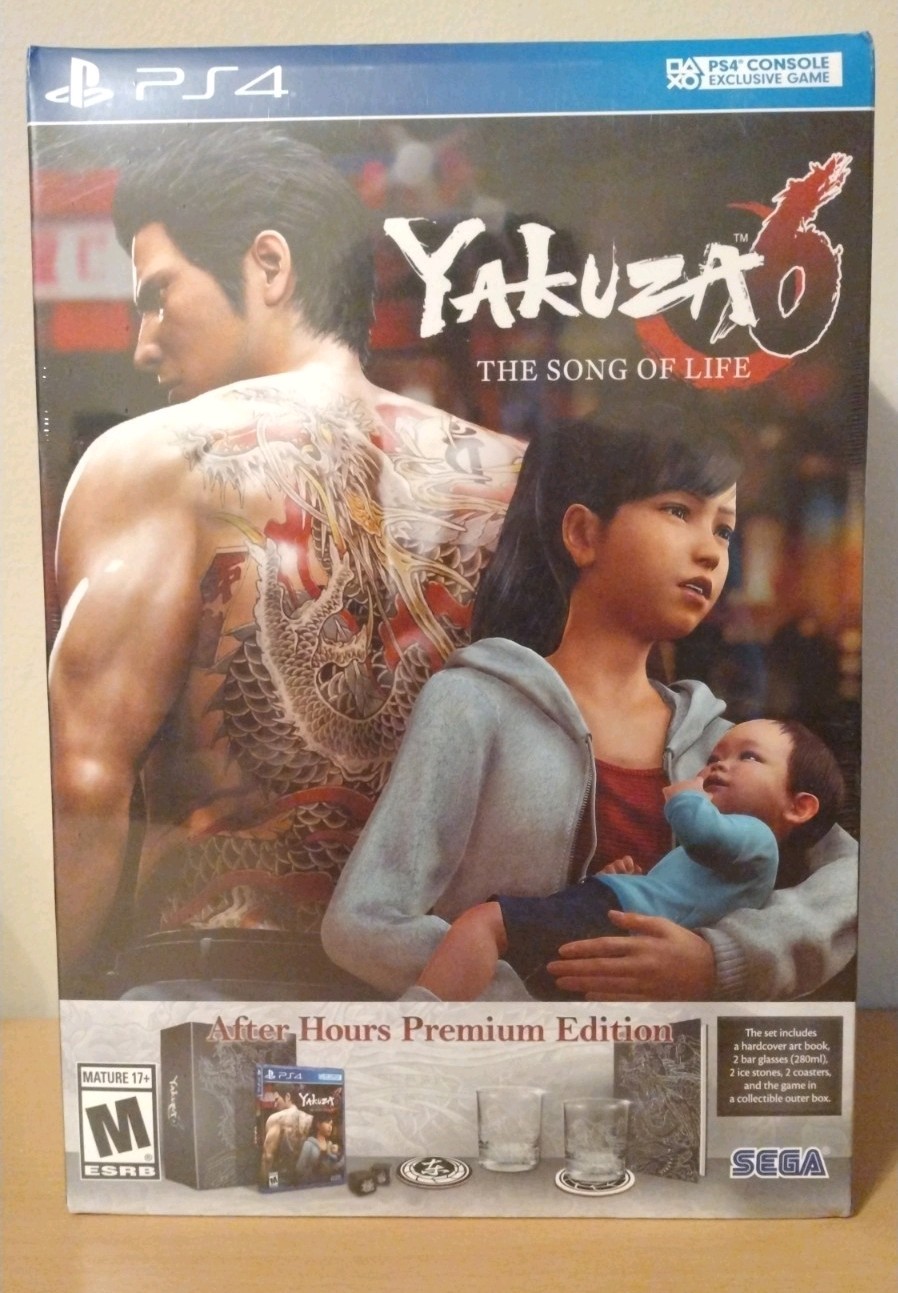 Yakuza 6: The Song of Life After Hours Premium Edition PS4 – BRAND NEW/SEALED